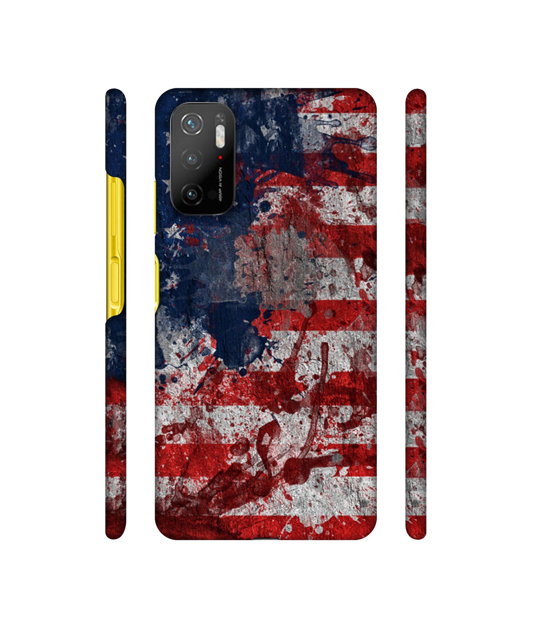 Painting American Designer Hard Back Cover for Mi Poco M3 Pro 4G / Mi Poco M3 Pro 5G / Redmi Note 10T 5G
