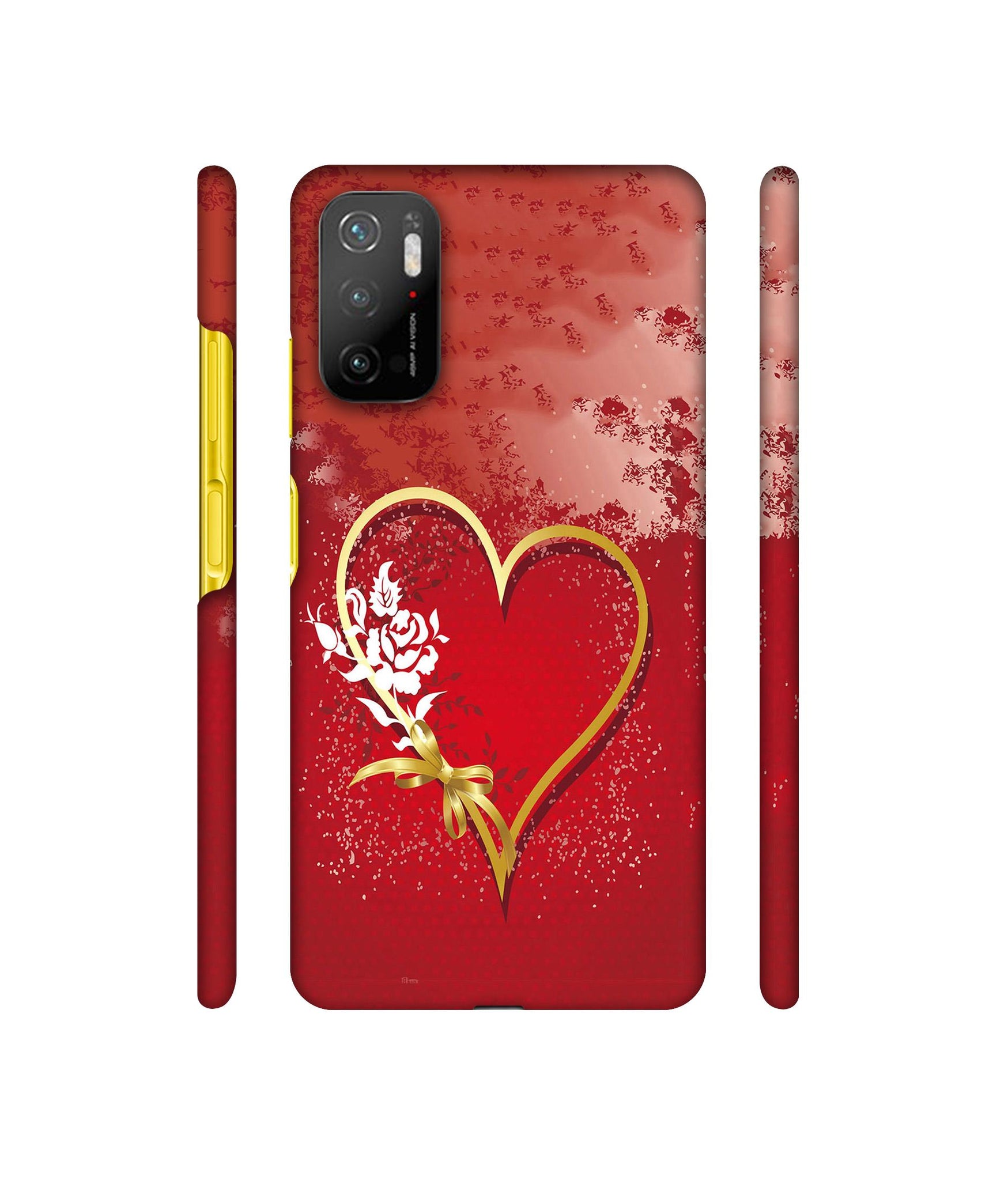 Love Rose Designer Hard Back Cover for Mi Poco M3 Pro 4G / Mi Poco M3 Pro 5G / Redmi Note 10T 5G