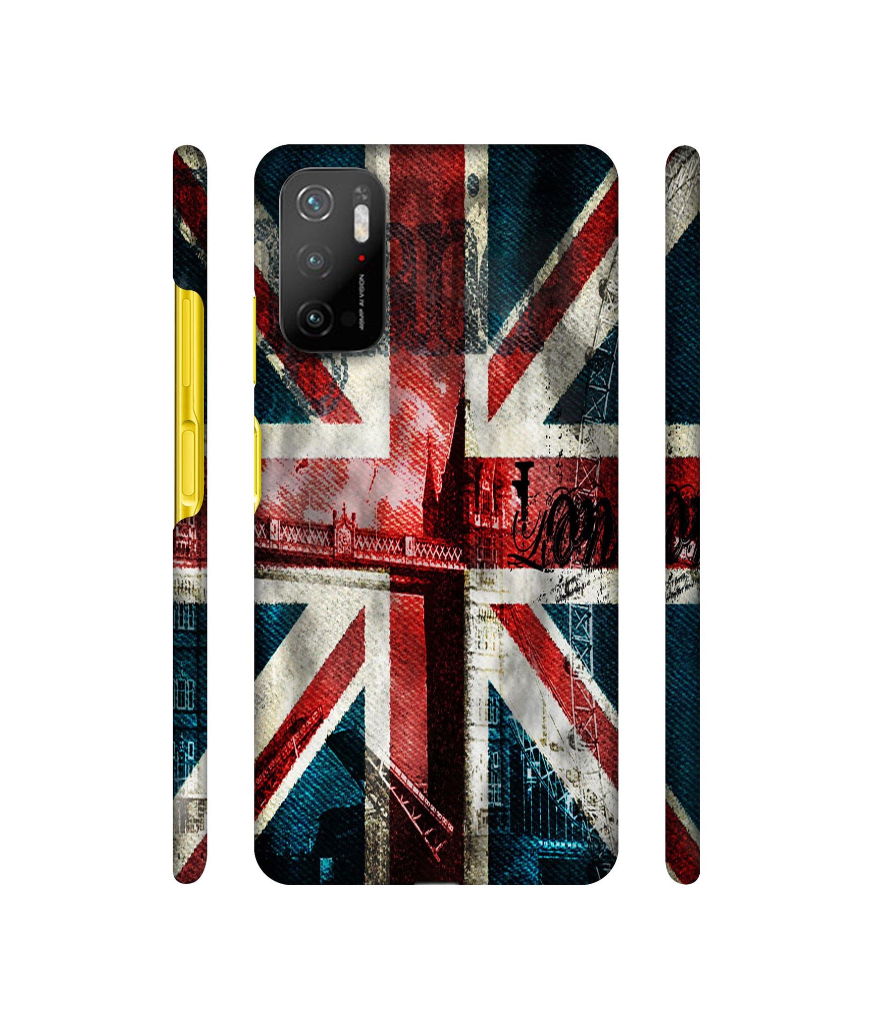 London Flag wallpaper Designer Hard Back Cover for Mi Poco M3 Pro 4G / Mi Poco M3 Pro 5G / Redmi Note 10T 5G