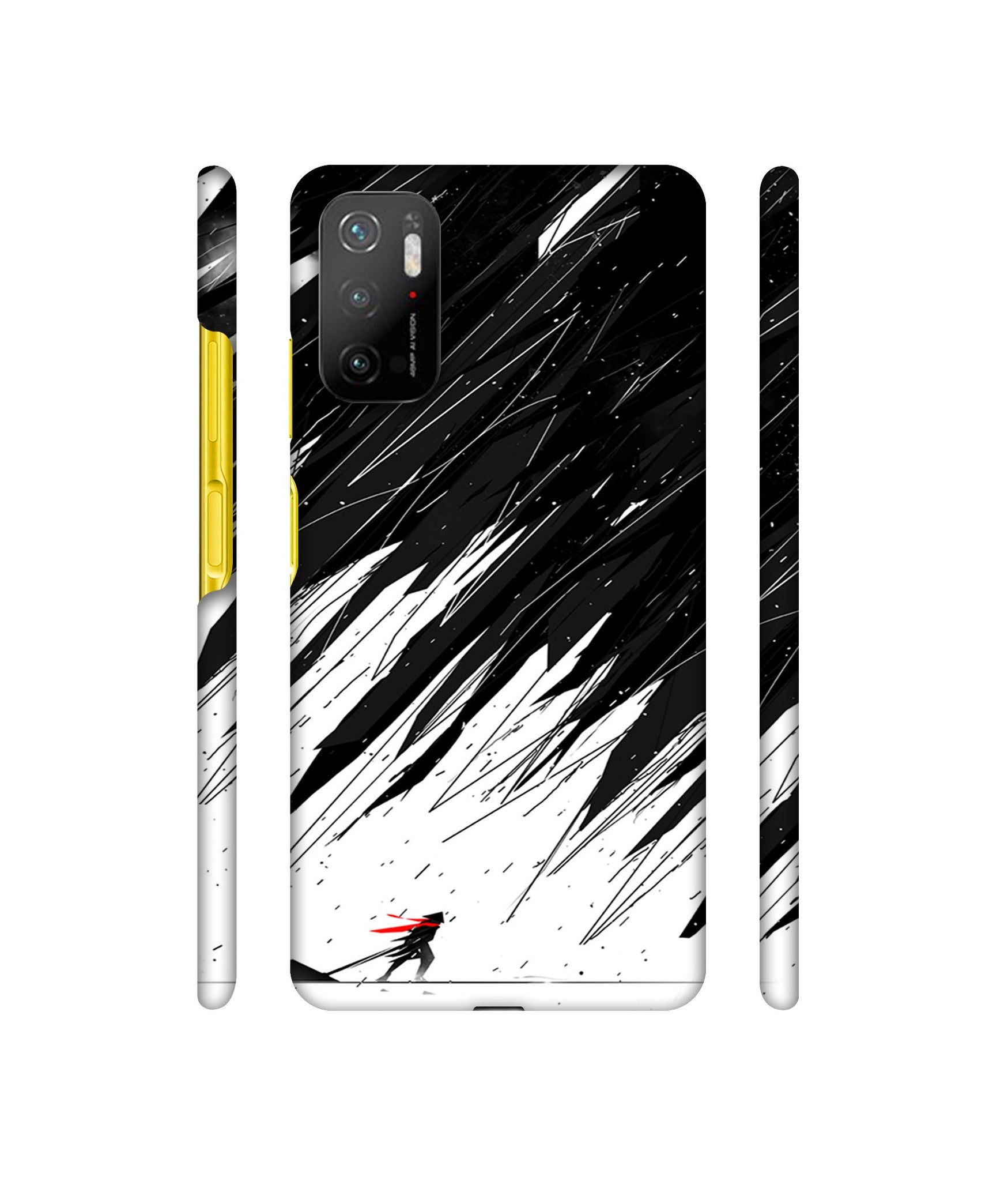 Geometric Strom Designer Hard Back Cover for Mi Poco M3 Pro 4G / Mi Poco M3 Pro 5G / Redmi Note 10T 5G