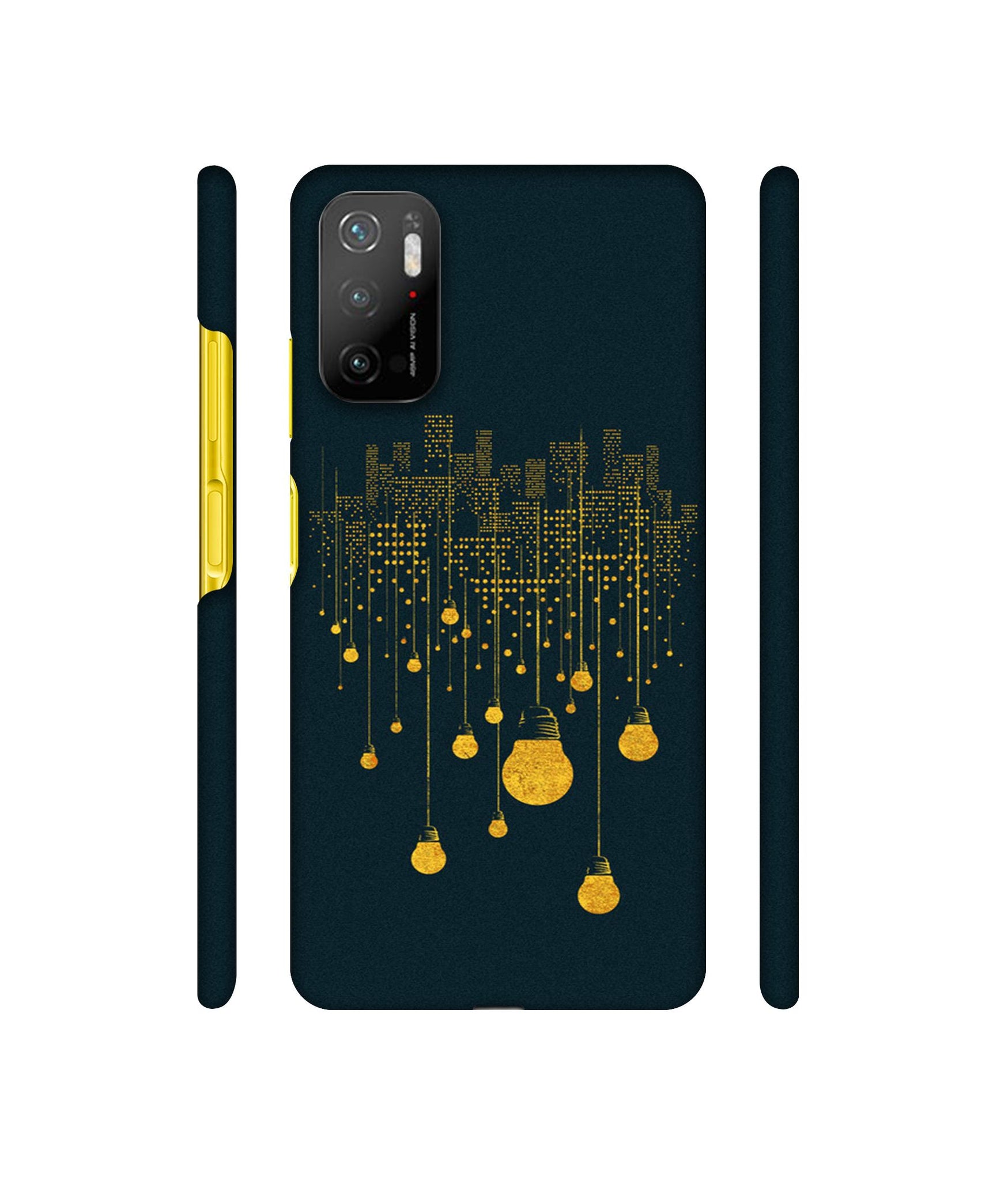City Light Pattern Designer Hard Back Cover for Mi Poco M3 Pro 4G / Mi Poco M3 Pro 5G / Redmi Note 10T 5G