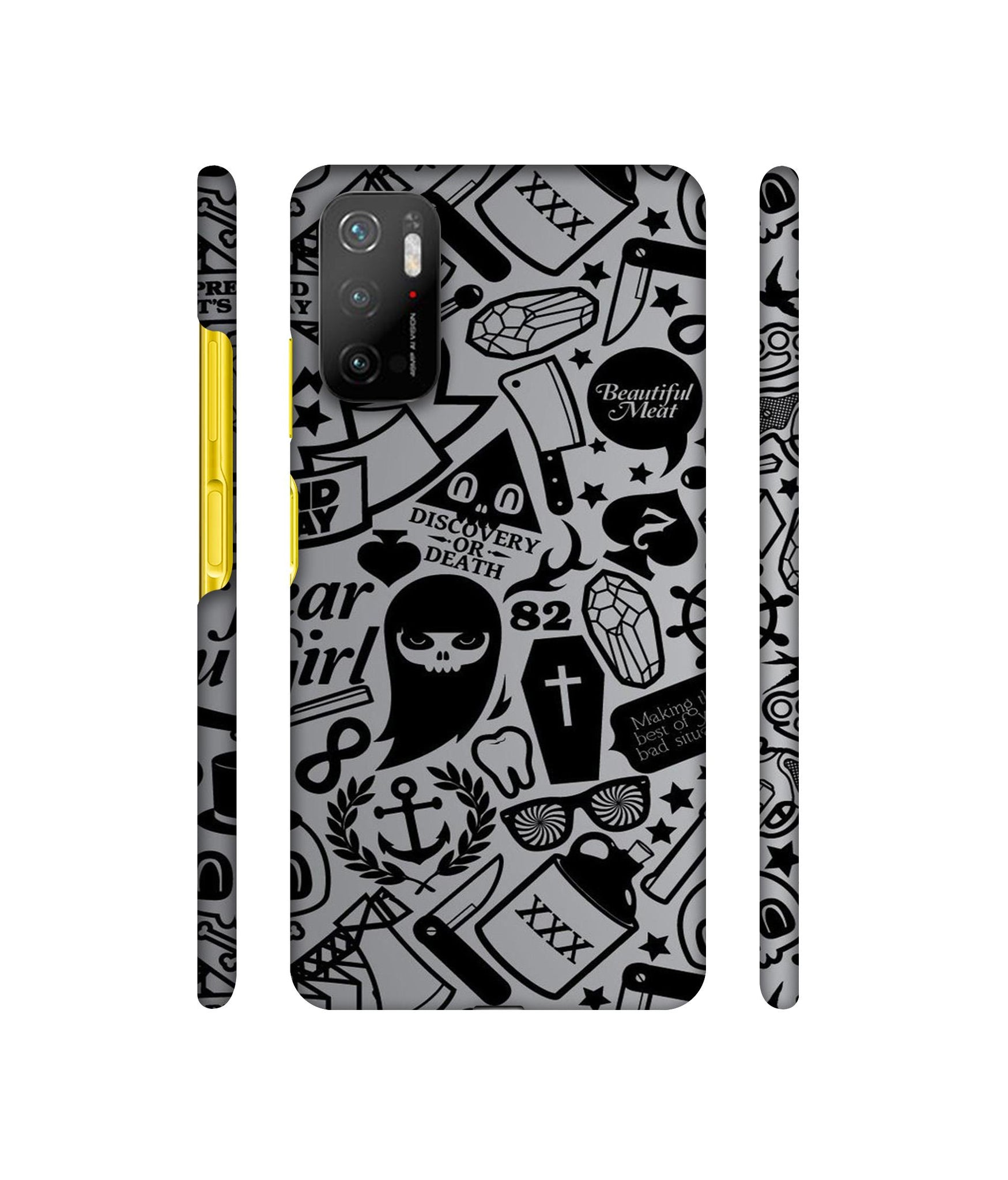 Discover Or Death Designer Hard Back Cover for Mi Poco M3 Pro 4G / Mi Poco M3 Pro 5G / Redmi Note 10T 5G