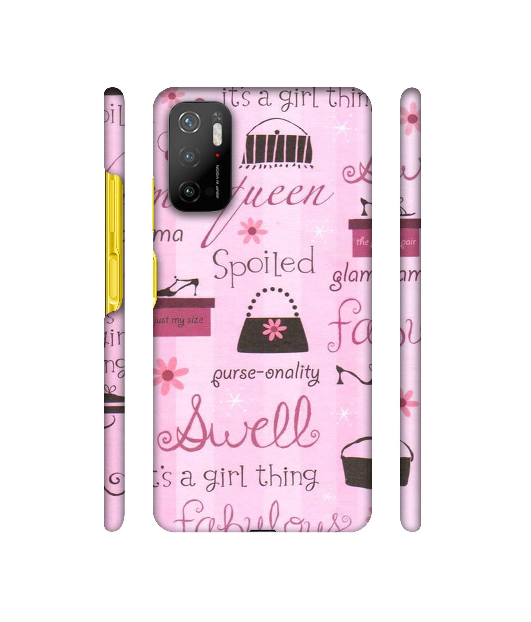Its A Girl Thing Designer Hard Back Cover for Mi Poco M3 Pro 4G / Mi Poco M3 Pro 5G / Redmi Note 10T 5G