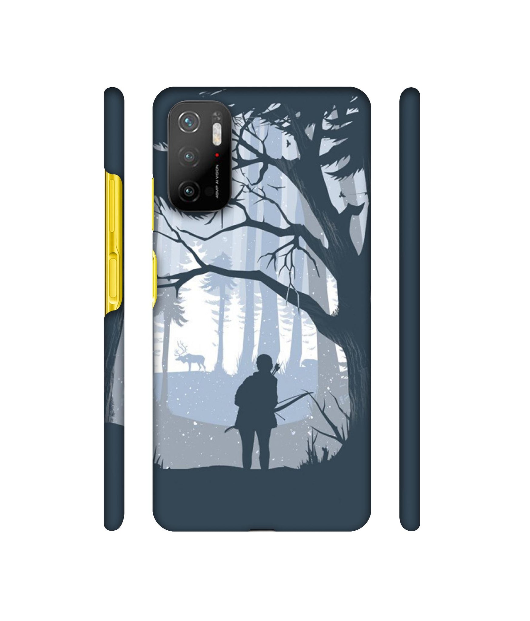 Hunter Designer Hard Back Cover for Mi Poco M3 Pro 4G / Mi Poco M3 Pro 5G / Redmi Note 10T 5G