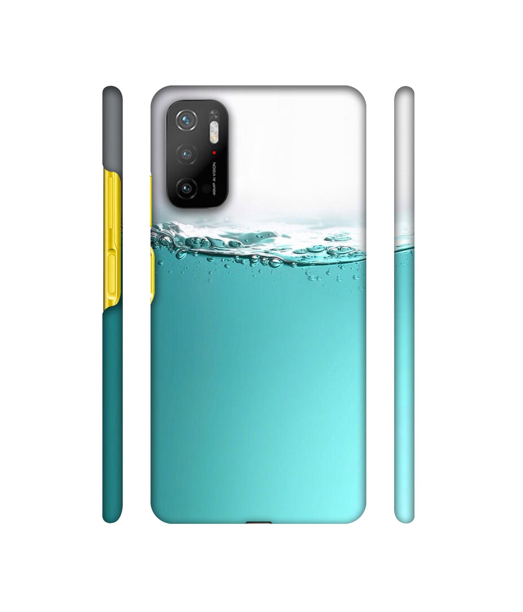 Half Fill Designer Hard Back Cover for Mi Poco M3 Pro 4G / Mi Poco M3 Pro 5G / Redmi Note 10T 5G