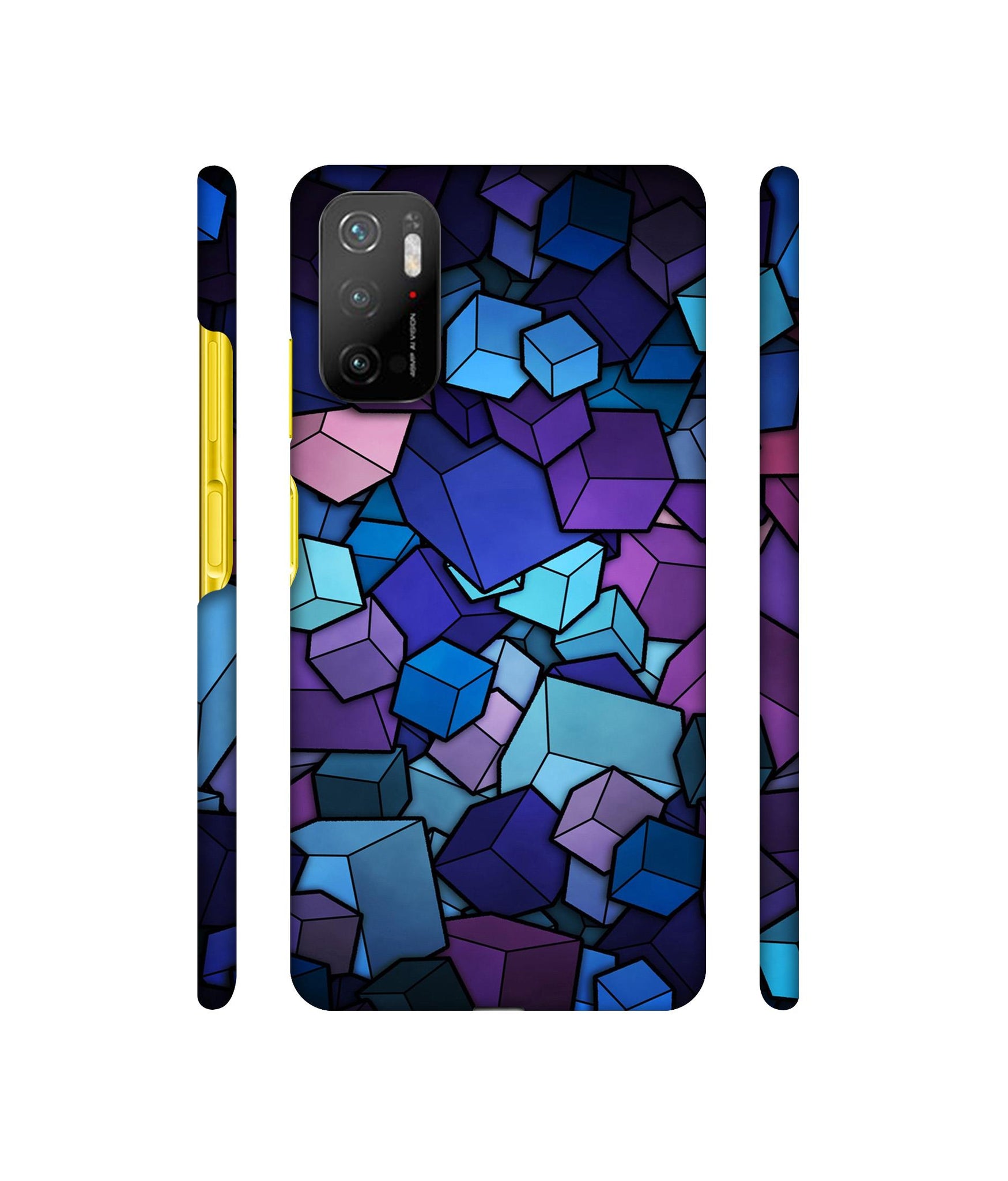 Color Box Designer Hard Back Cover for Mi Poco M3 Pro 4G / Mi Poco M3 Pro 5G / Redmi Note 10T 5G