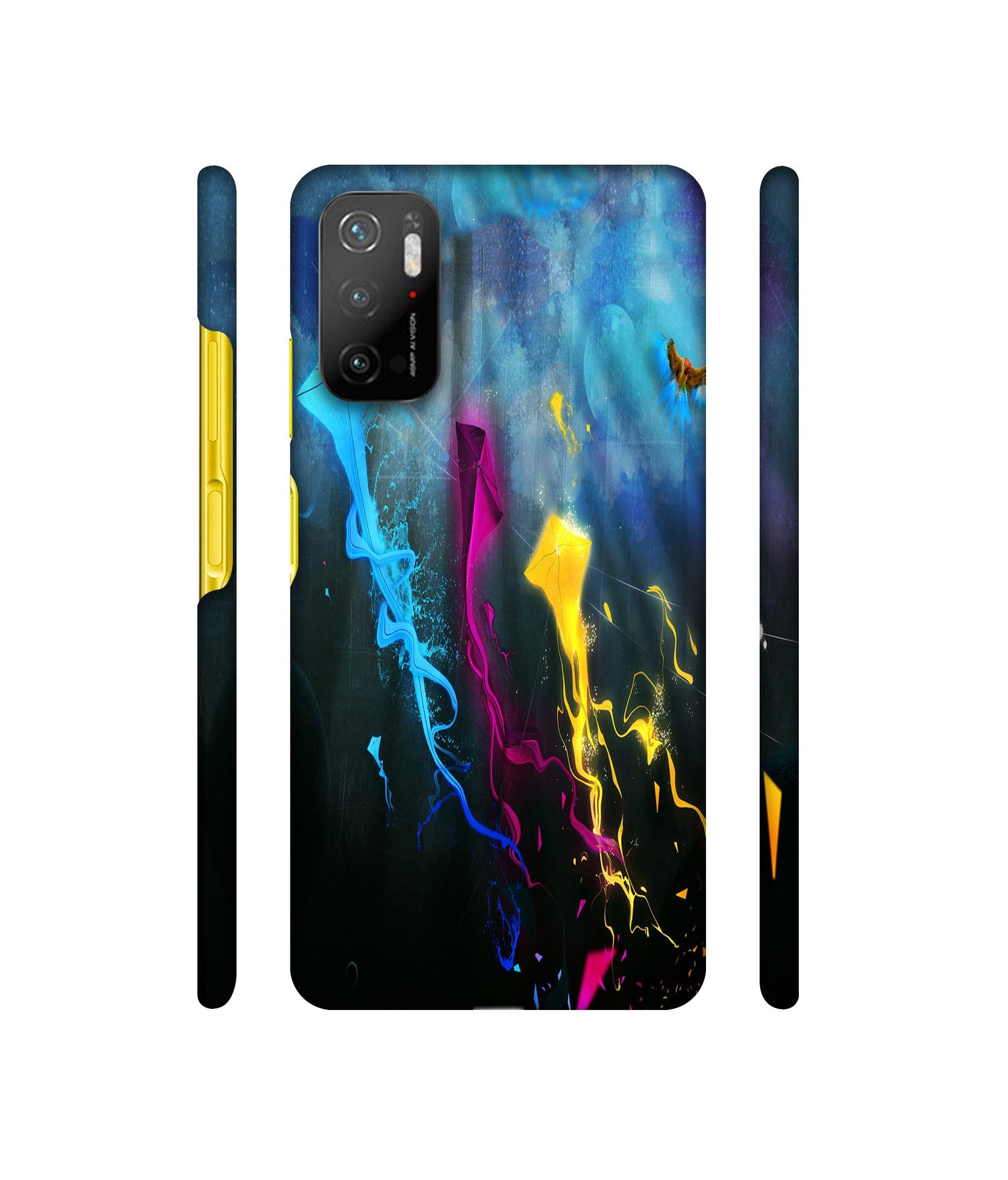 Kites Designer Hard Back Cover for Mi Poco M3 Pro 4G / Mi Poco M3 Pro 5G / Redmi Note 10T 5G