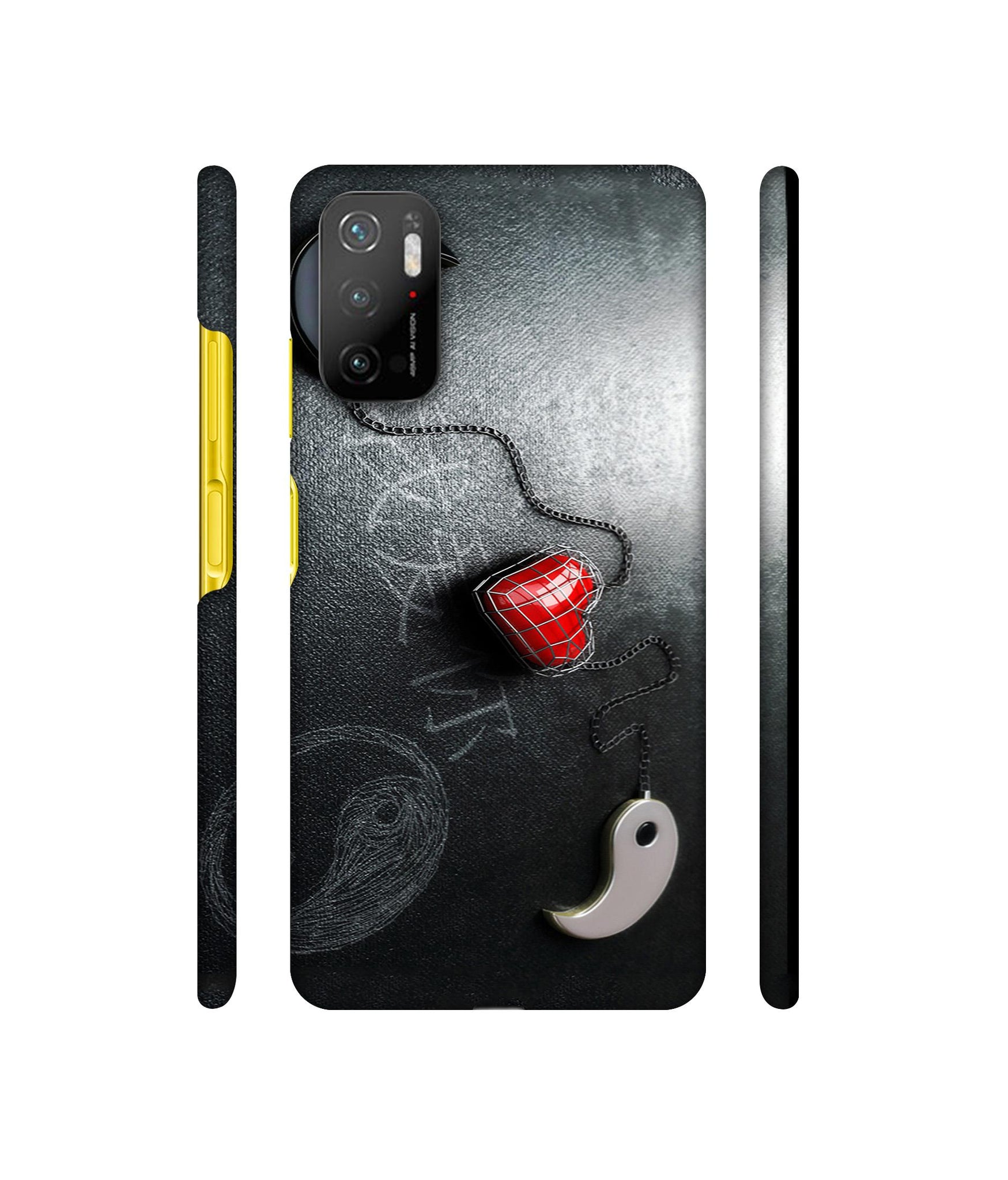 Chinnese Yin and Yang Designer Hard Back Cover for Mi Poco M3 Pro 4G / Mi Poco M3 Pro 5G / Redmi Note 10T 5G