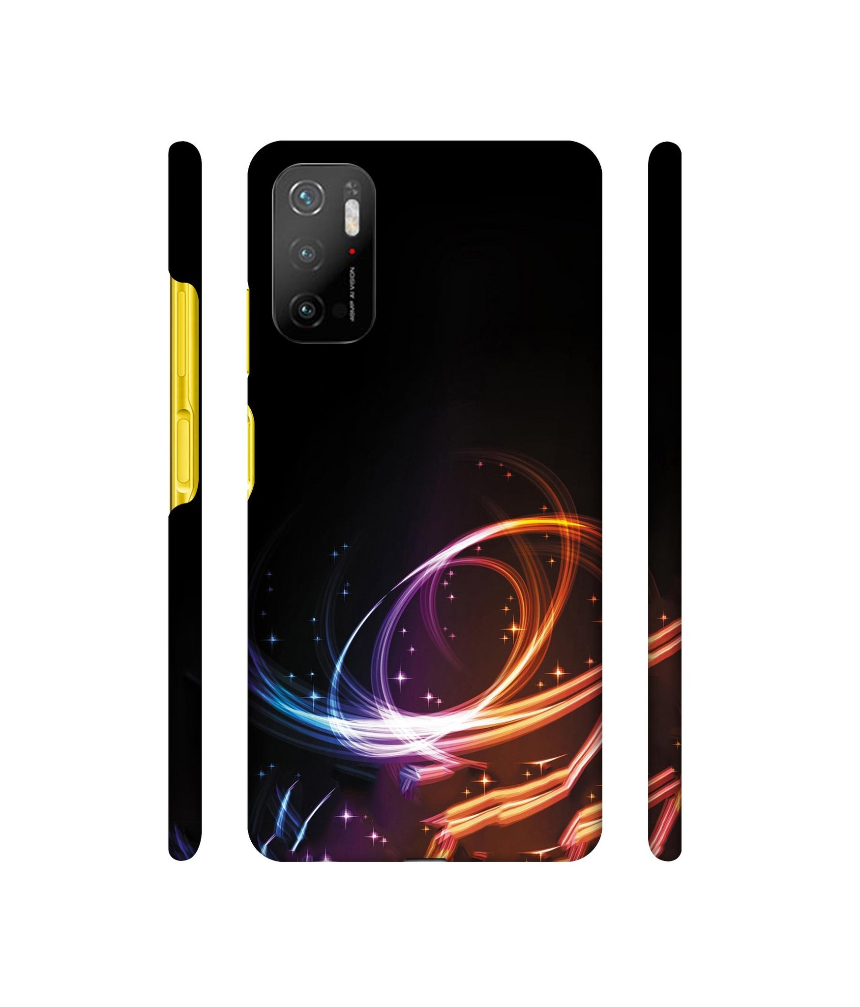 Abstract Background Designer Hard Back Cover for Mi Poco M3 Pro 4G / Mi Poco M3 Pro 5G / Redmi Note 10T 5G