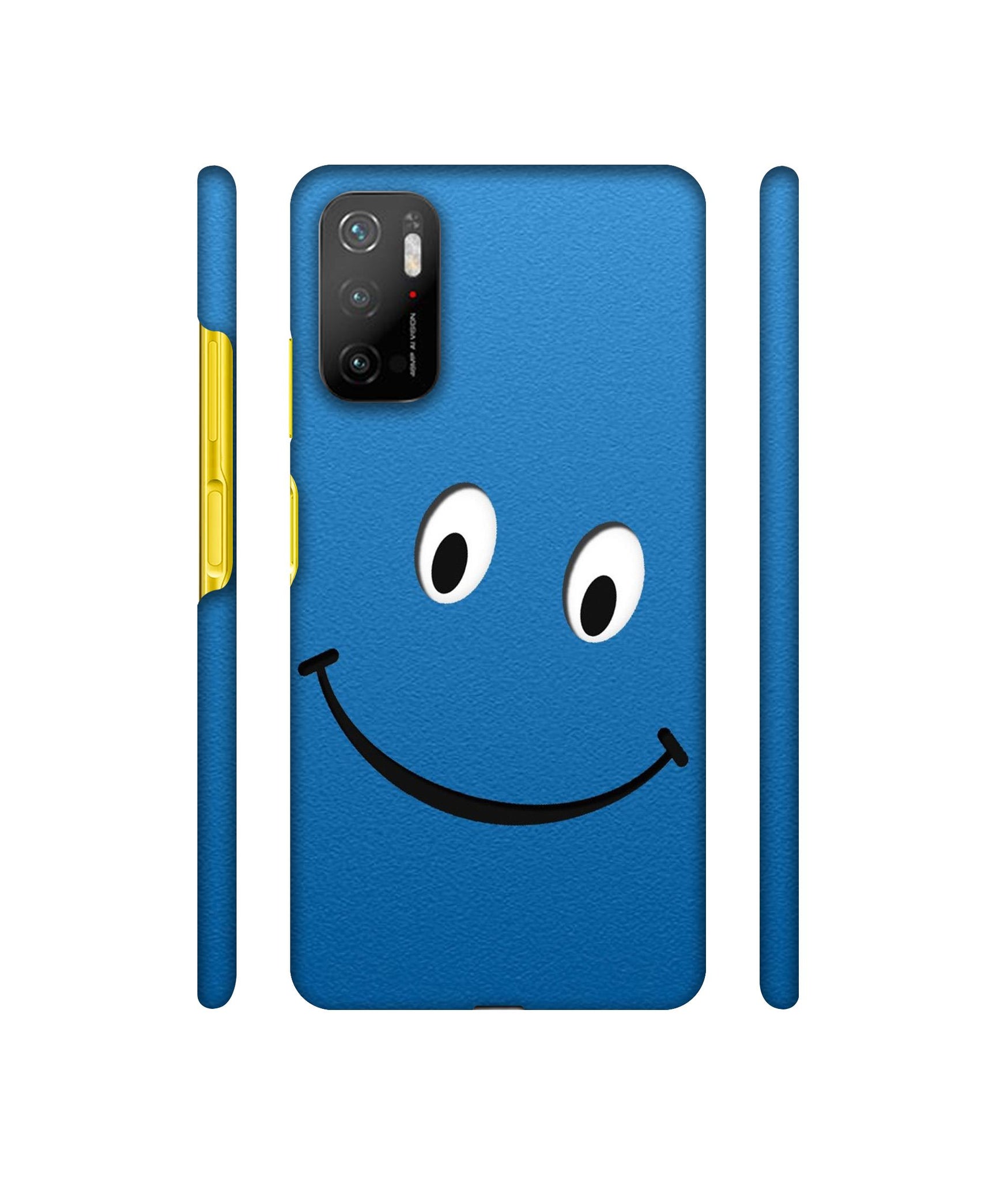 Smile Face Designer Hard Back Cover for Mi Poco M3 Pro 4G / Mi Poco M3 Pro 5G / Redmi Note 10T 5G