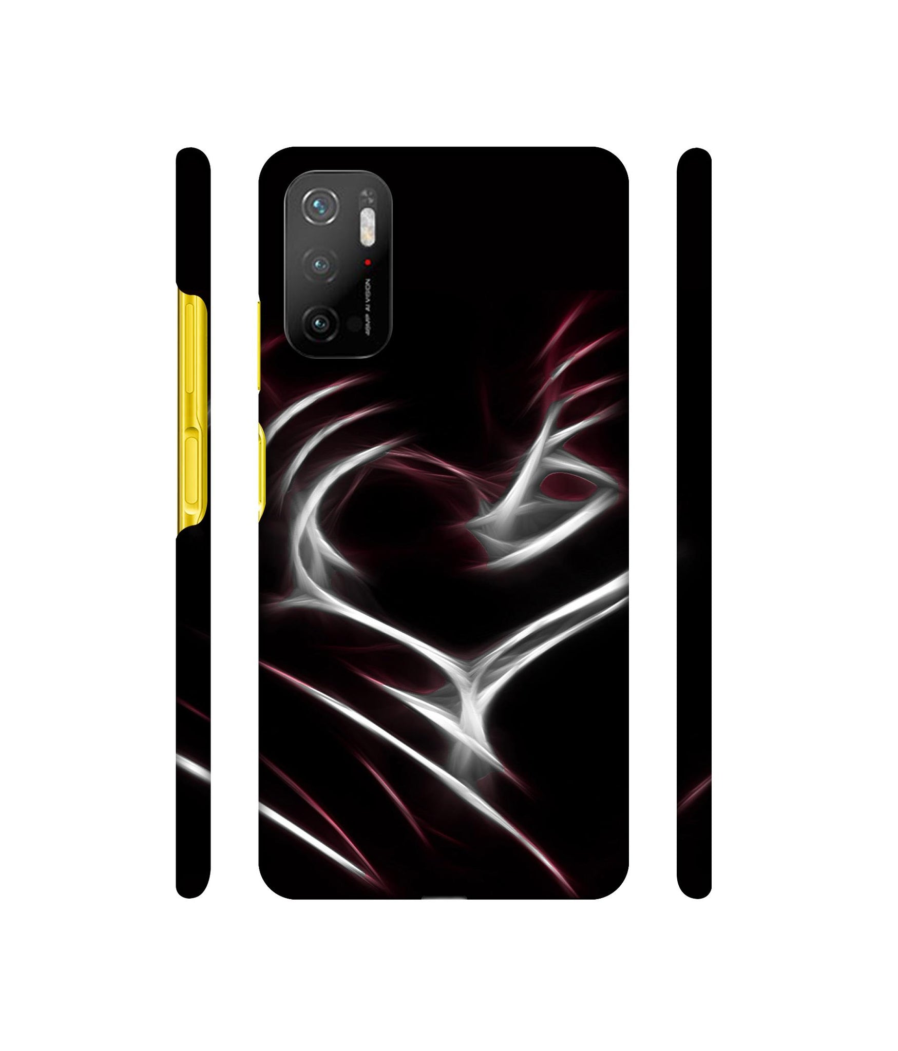 Heart Line Designer Hard Back Cover for Mi Poco M3 Pro 4G / Mi Poco M3 Pro 5G / Redmi Note 10T 5G