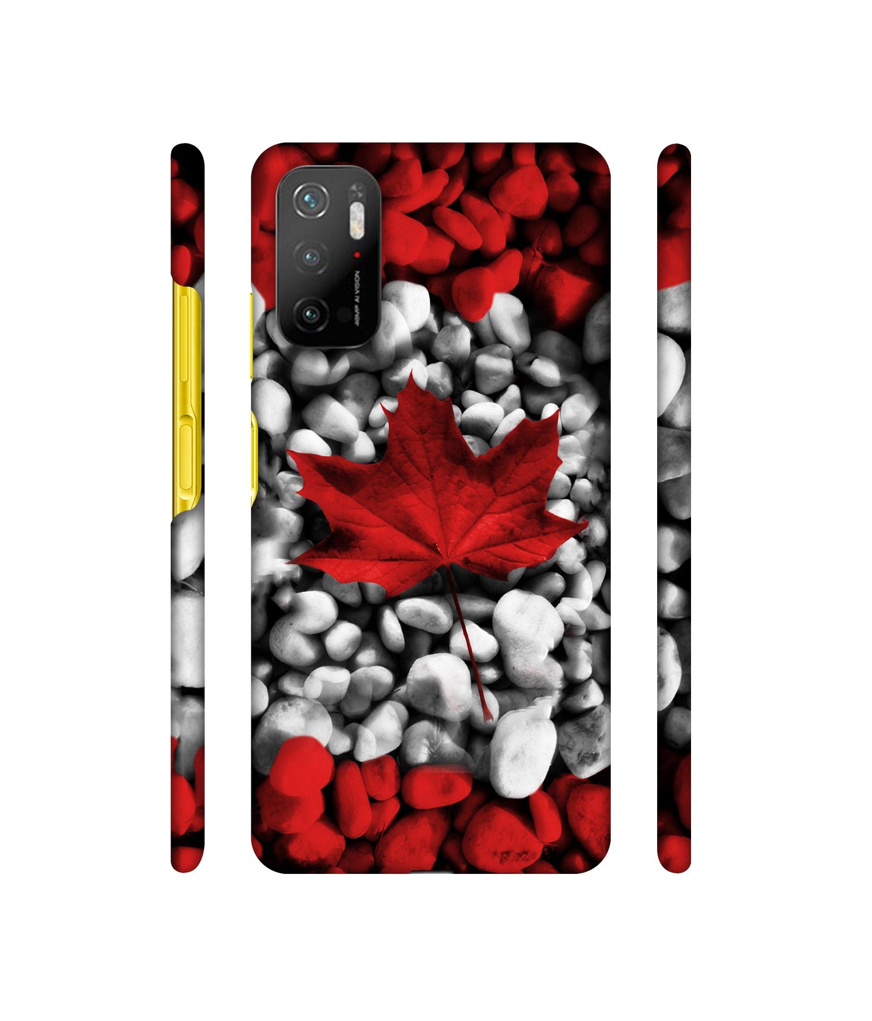 Canada Leaves Flag Designer Hard Back Cover for Mi Poco M3 Pro 4G / Mi Poco M3 Pro 5G / Redmi Note 10T 5G