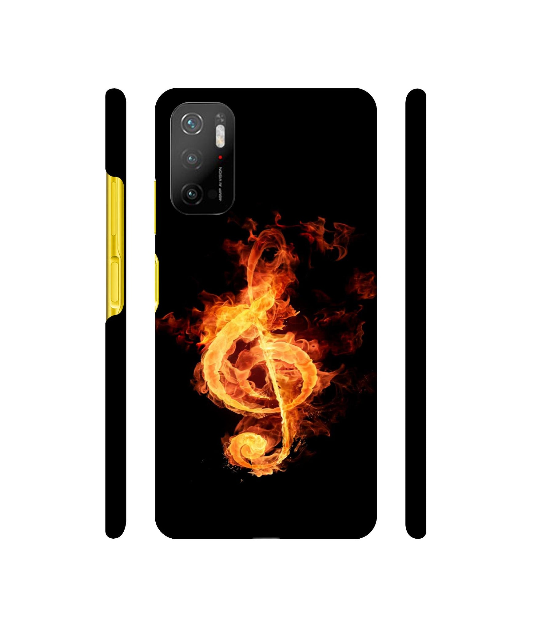 Fire Note Designer Hard Back Cover for Mi Poco M3 Pro 4G / Mi Poco M3 Pro 5G / Redmi Note 10T 5G