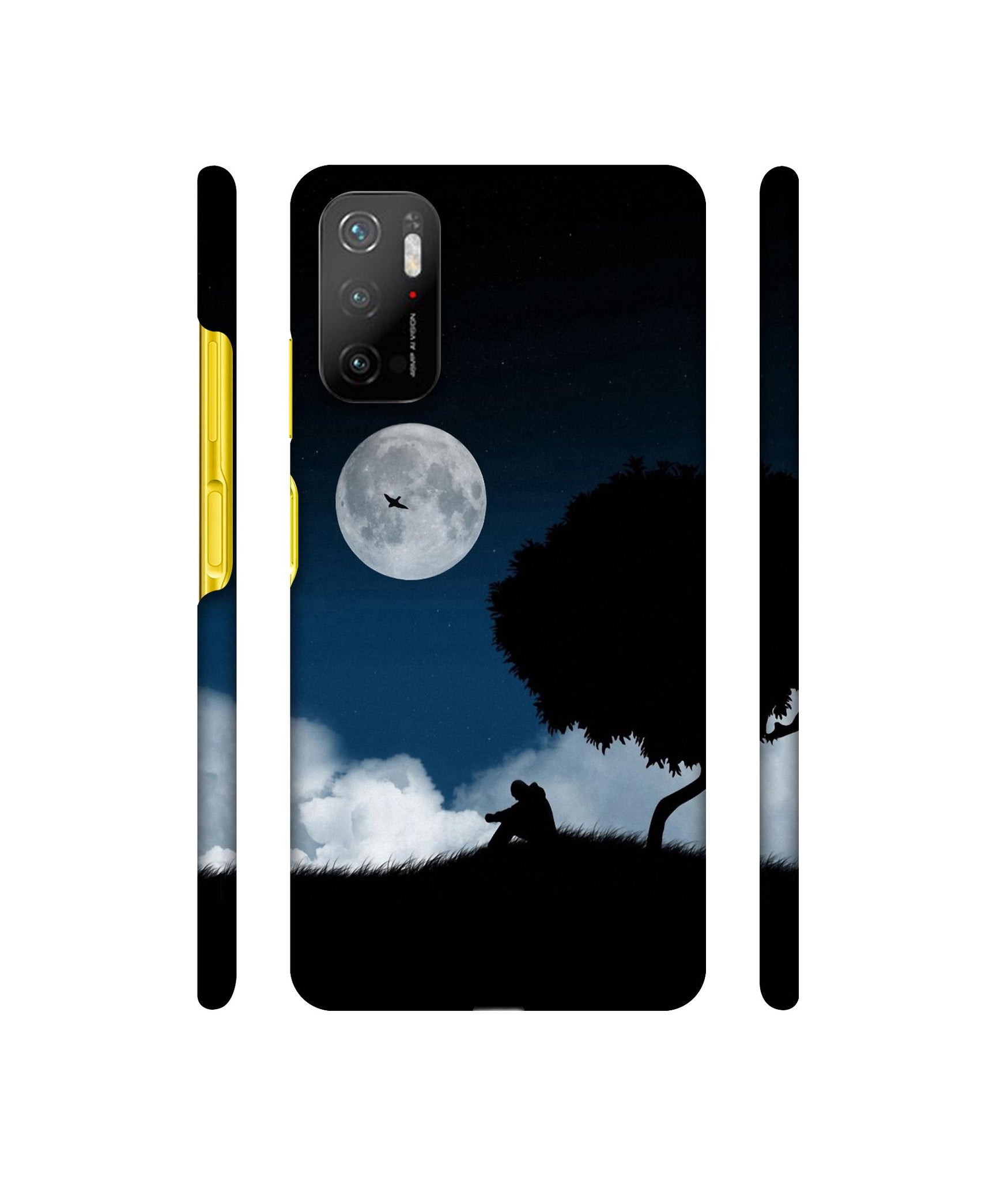 Solitude Tree Designer Hard Back Cover for Mi Poco M3 Pro 4G / Mi Poco M3 Pro 5G / Redmi Note 10T 5G