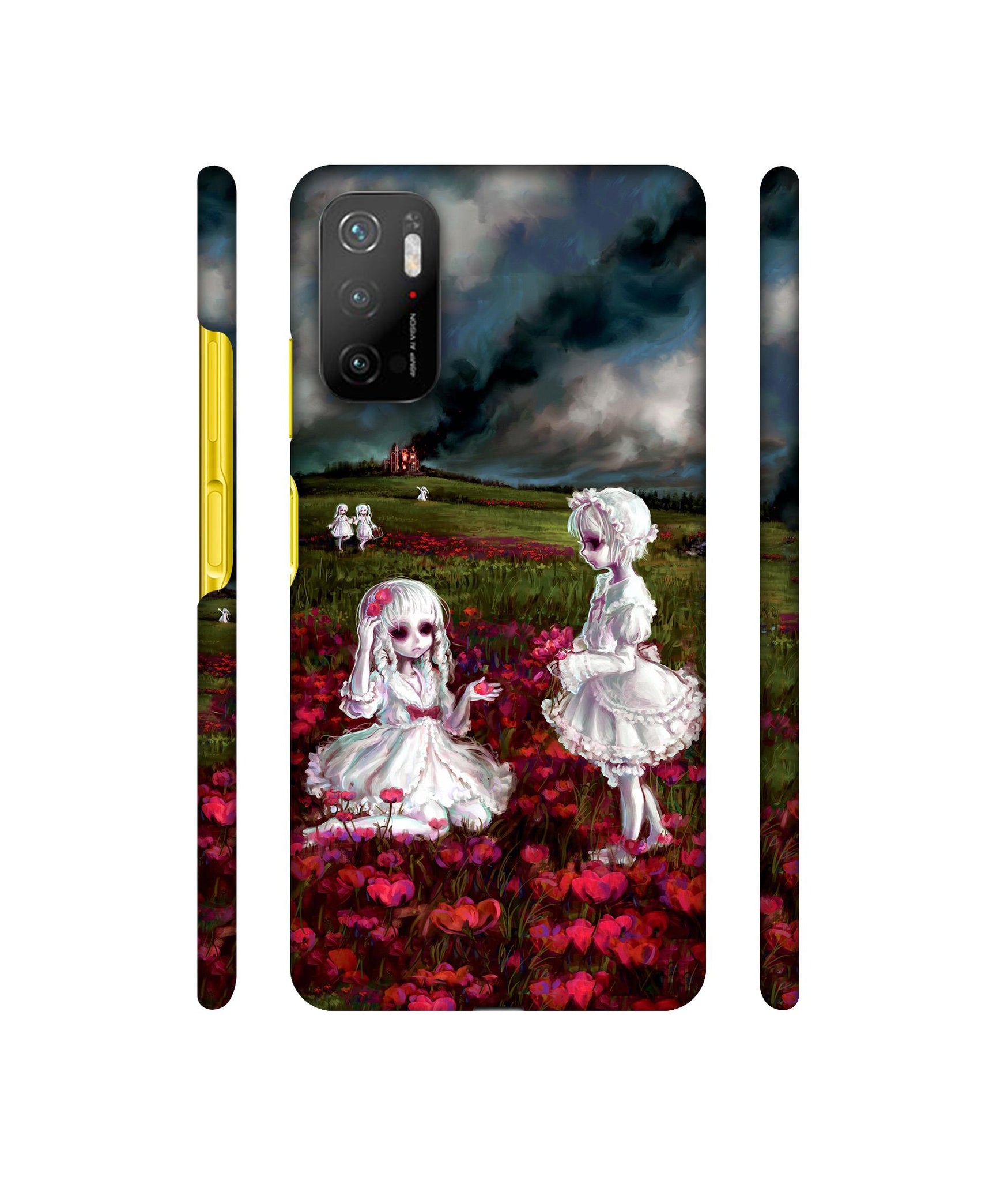 Vampires Girls Designer Hard Back Cover for Mi Poco M3 Pro 4G / Mi Poco M3 Pro 5G / Redmi Note 10T 5G