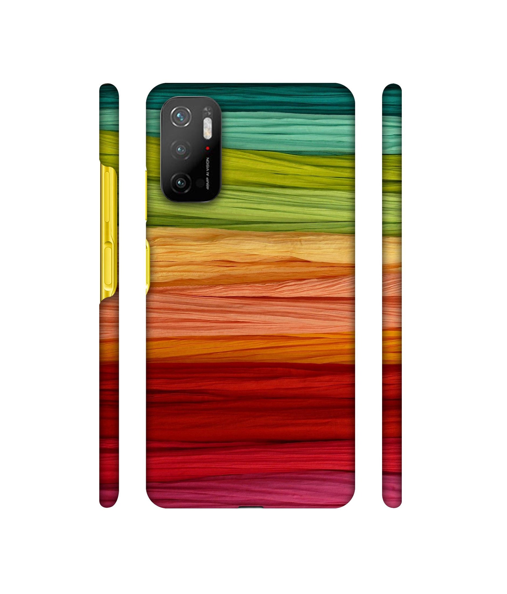 Colorful Thread Designer Hard Back Cover for Mi Poco M3 Pro 4G / Mi Poco M3 Pro 5G / Redmi Note 10T 5G