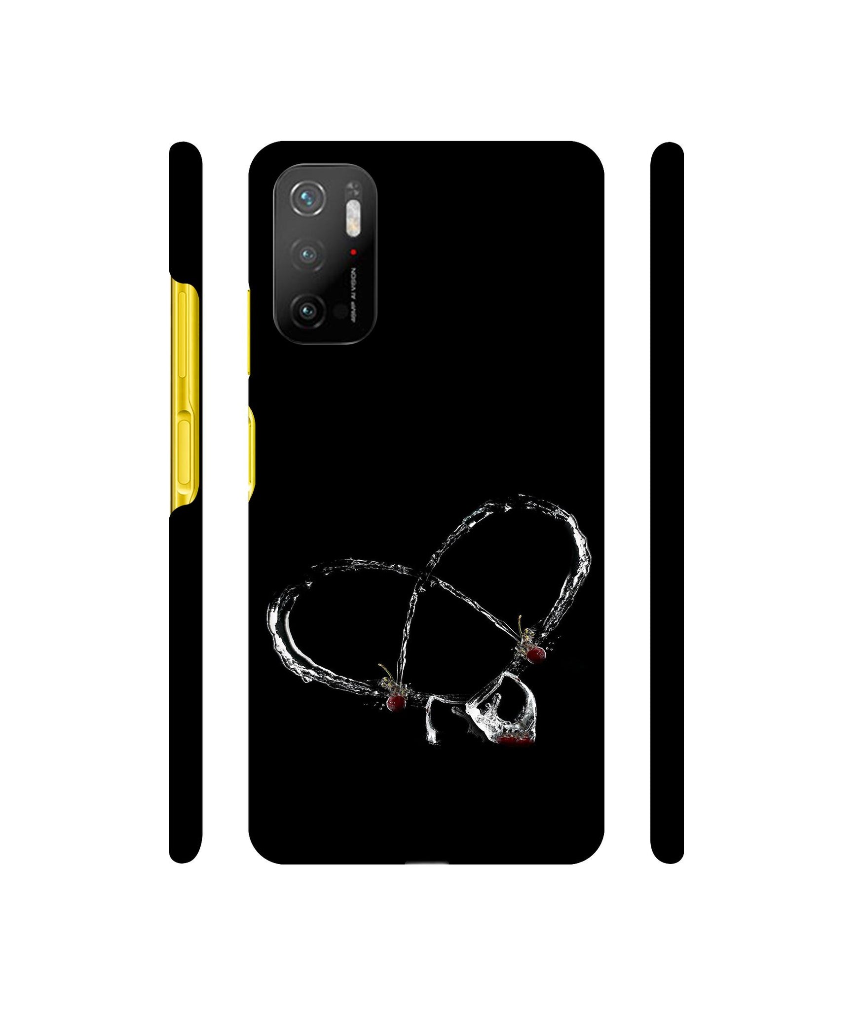 Heart Wine Designer Hard Back Cover for Mi Poco M3 Pro 4G / Mi Poco M3 Pro 5G / Redmi Note 10T 5G