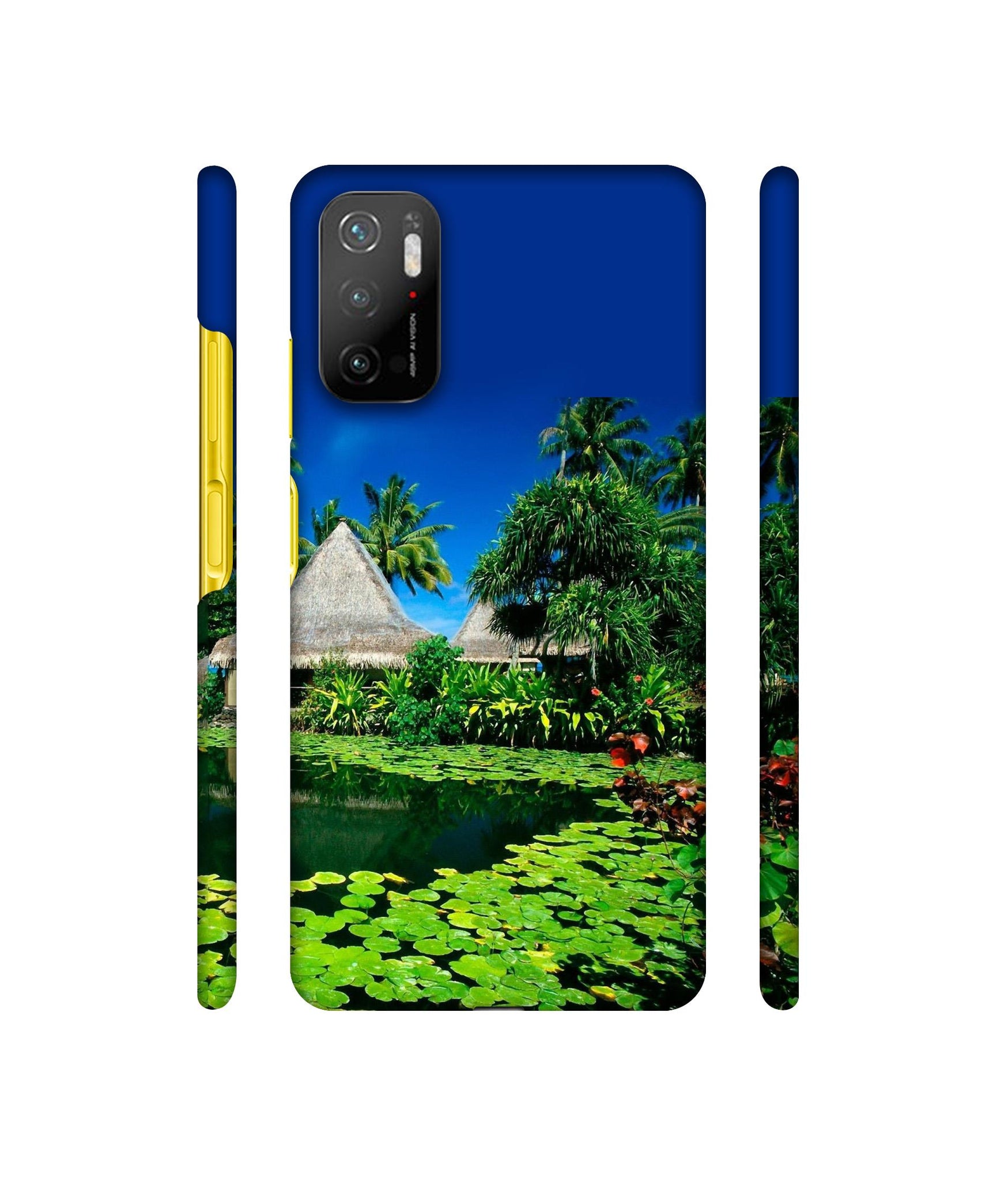 Tropics Water Designer Hard Back Cover for Mi Poco M3 Pro 4G / Mi Poco M3 Pro 5G / Redmi Note 10T 5G