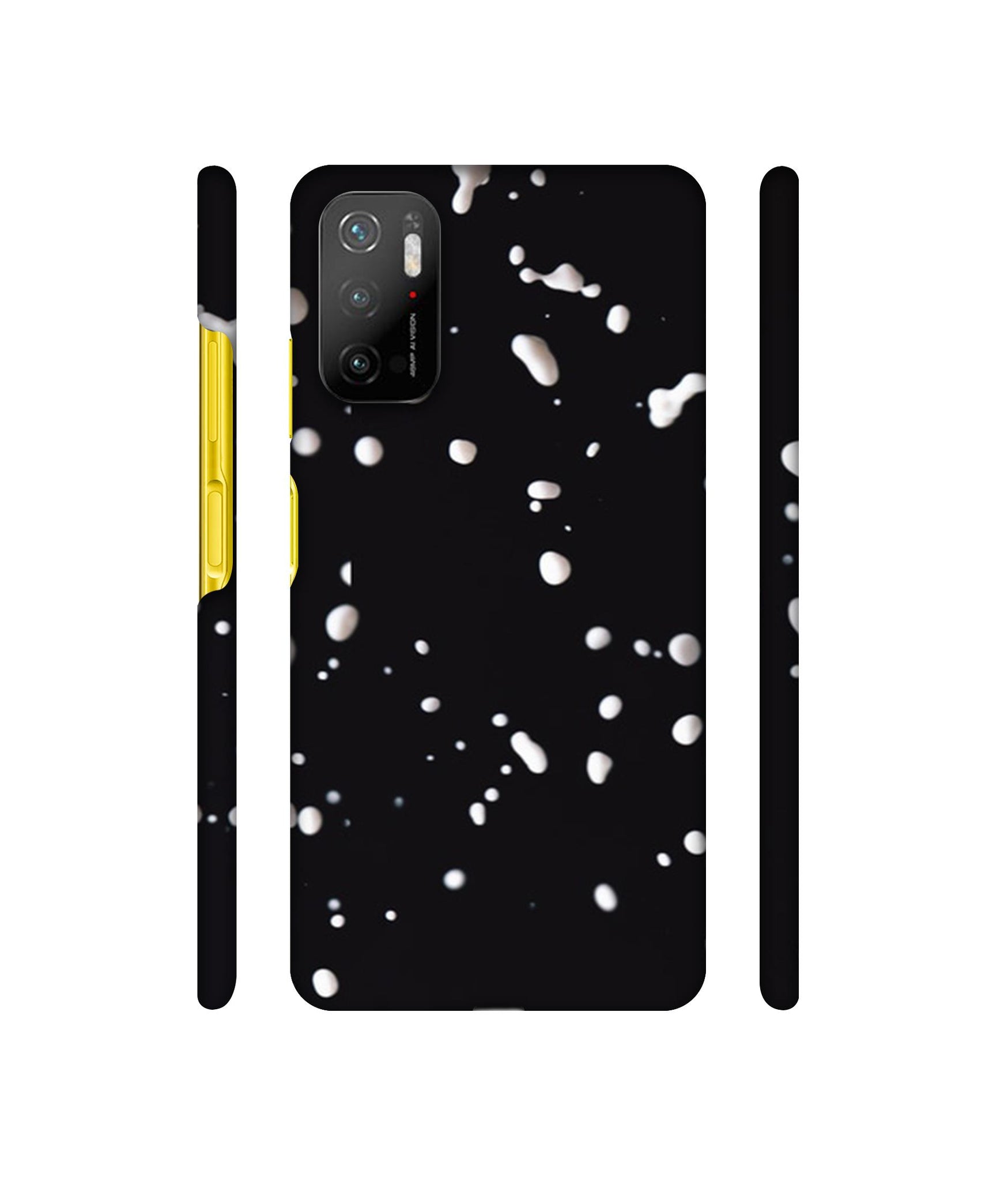 Milk Splash Designer Hard Back Cover for Mi Poco M3 Pro 4G / Mi Poco M3 Pro 5G / Redmi Note 10T 5G