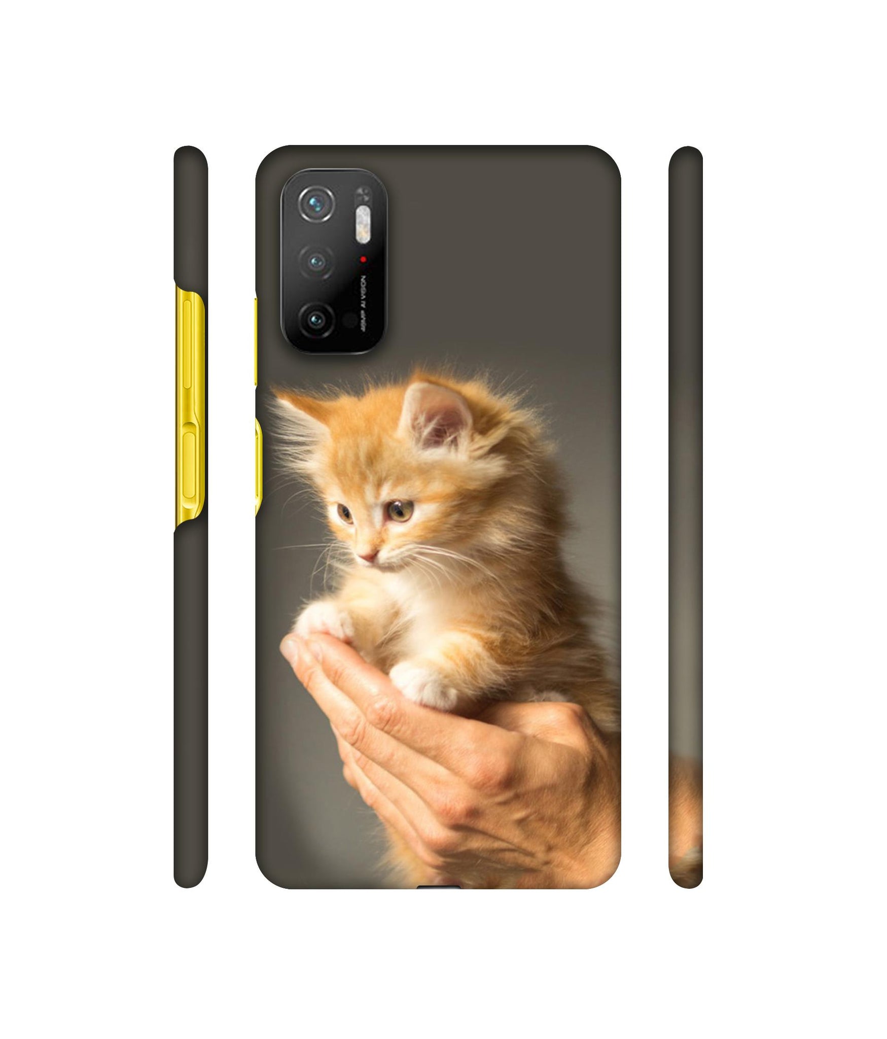 Cute Kitten Designer Hard Back Cover for Mi Poco M3 Pro 4G / Mi Poco M3 Pro 5G / Redmi Note 10T 5G