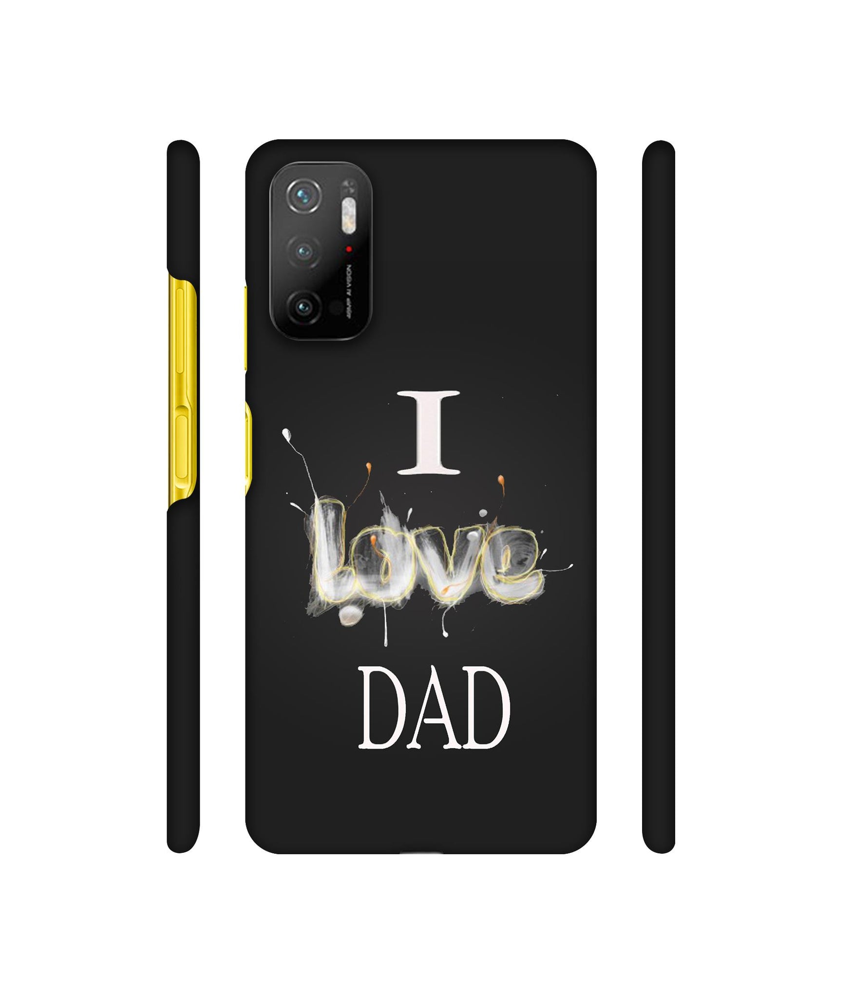 Happy Quote Designer Hard Back Cover for Mi Poco M3 Pro 4G / Mi Poco M3 Pro 5G / Redmi Note 10T 5G