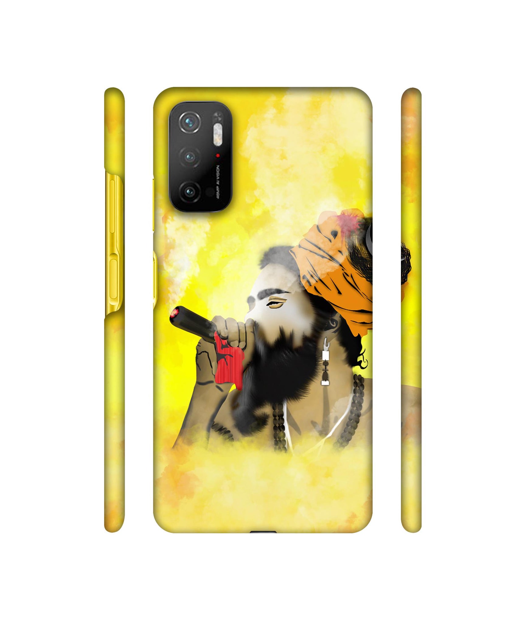 Aghori Bhole Designer Hard Back Cover for Mi Poco M3 Pro 4G / Mi Poco M3 Pro 5G / Redmi Note 10T 5G