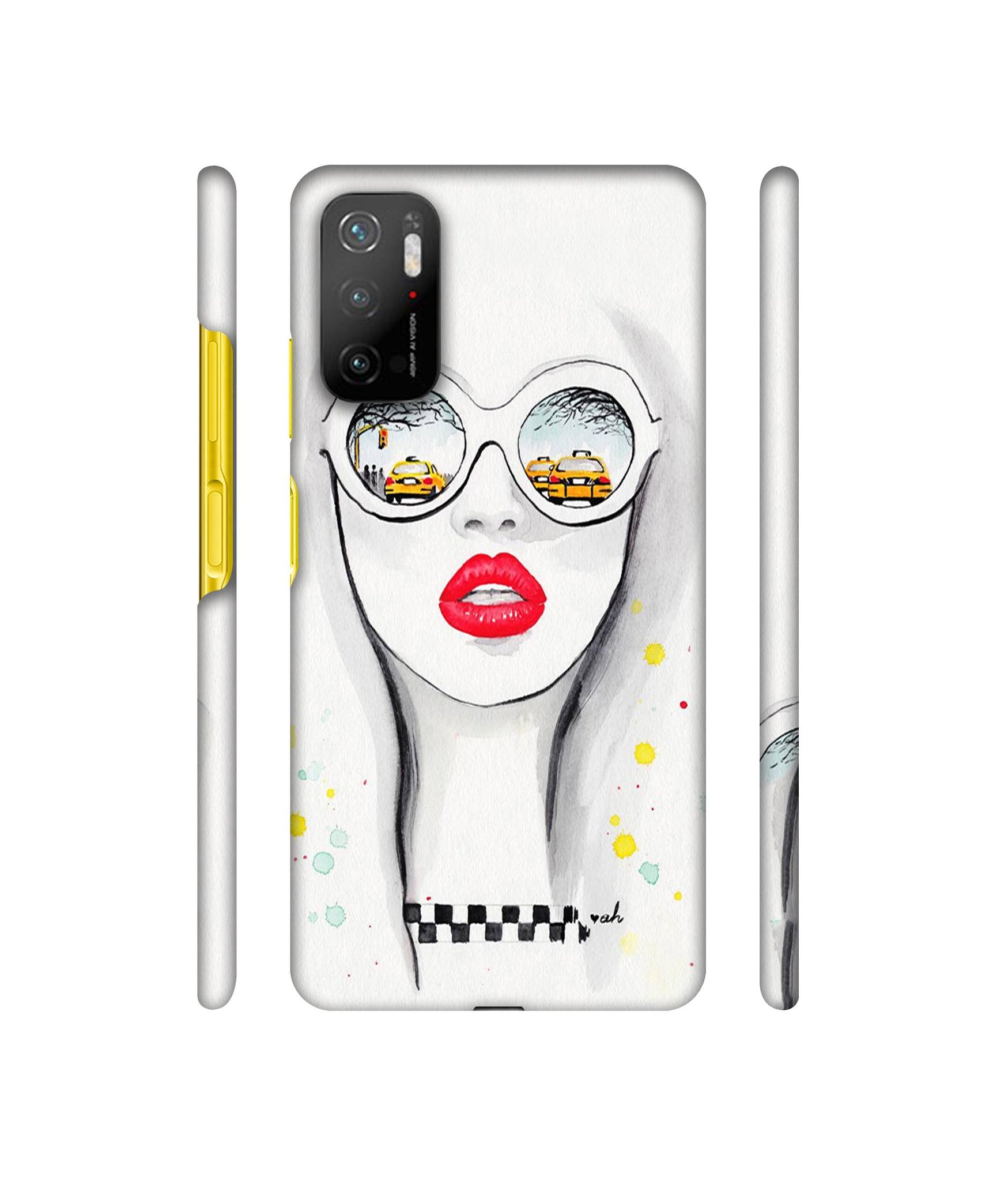 Girl Designer Hard Back Cover for Mi Poco M3 Pro 4G / Mi Poco M3 Pro 5G / Redmi Note 10T 5G