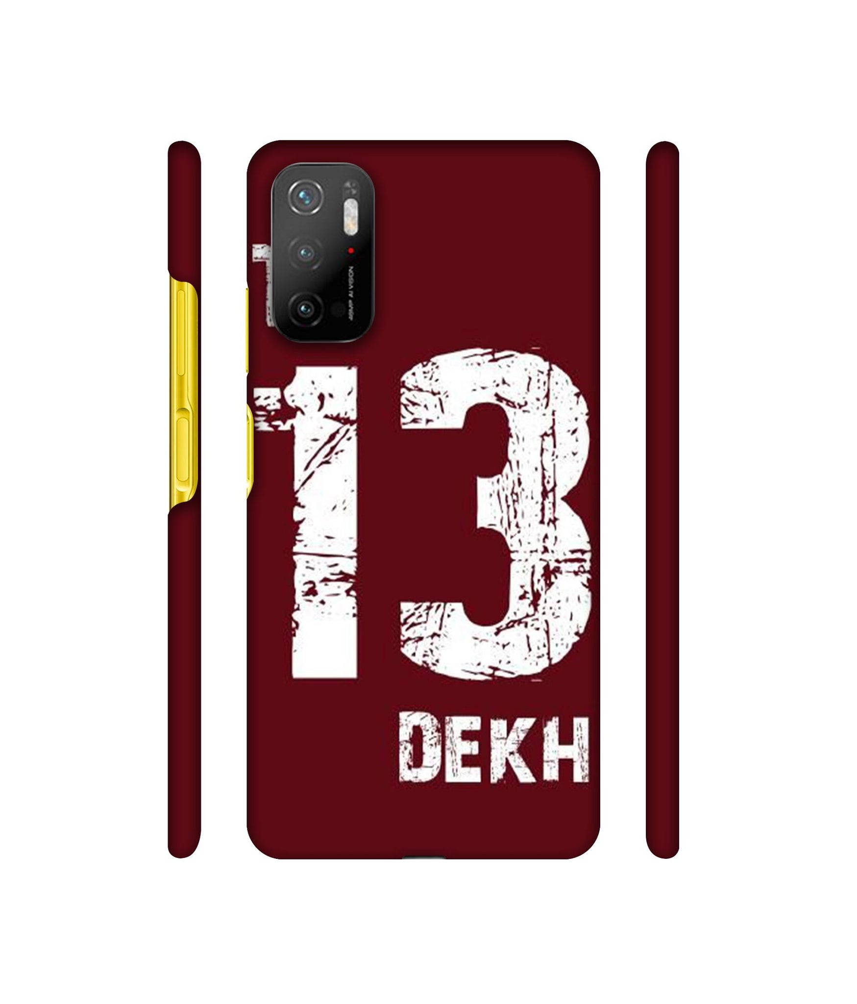 Tu 13 Dekh Designer Hard Back Cover for Mi Poco M3 Pro 4G / Mi Poco M3 Pro 5G / Redmi Note 10T 5G