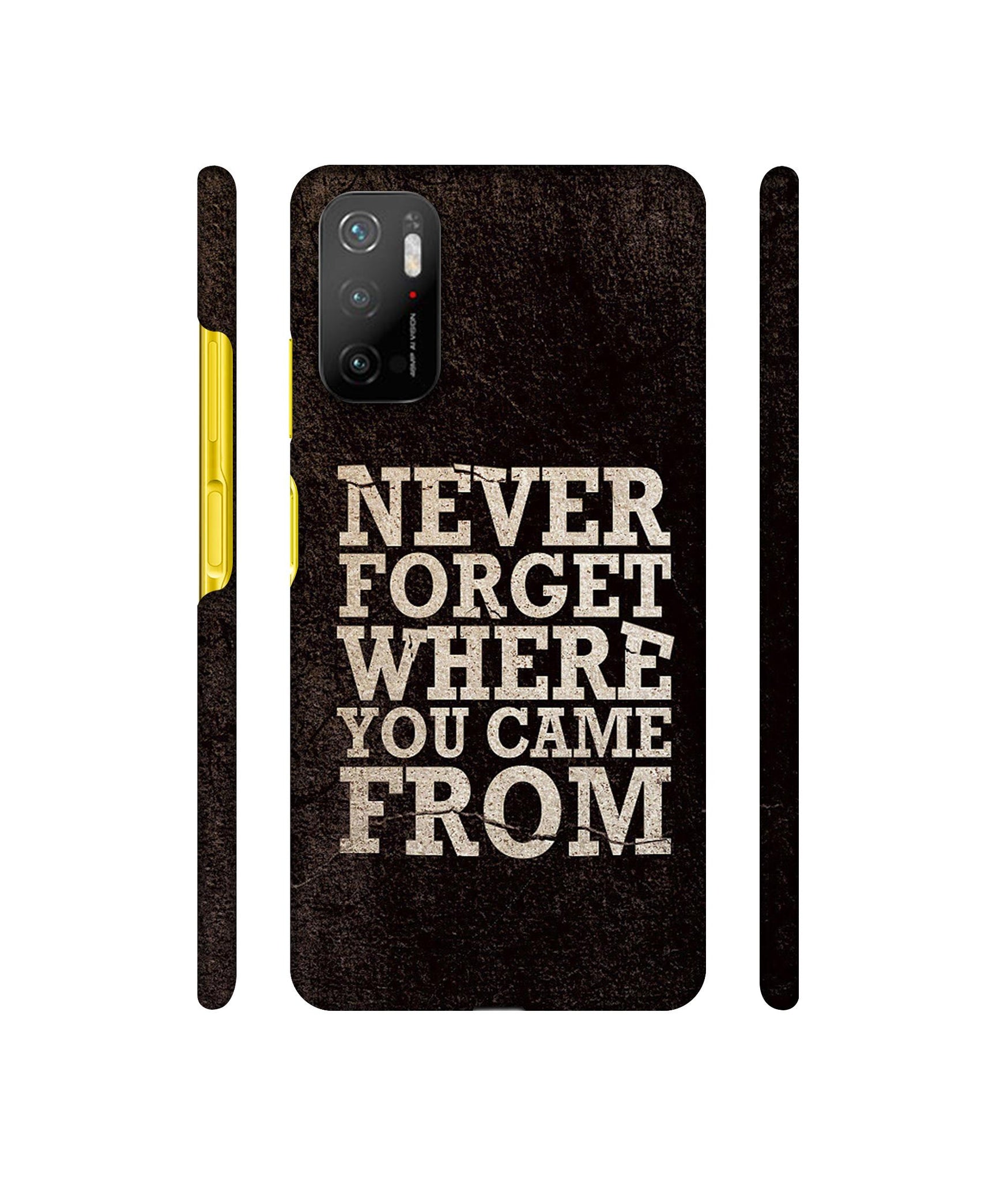 Thought Designer Hard Back Cover for Mi Poco M3 Pro 4G / Mi Poco M3 Pro 5G / Redmi Note 10T 5G
