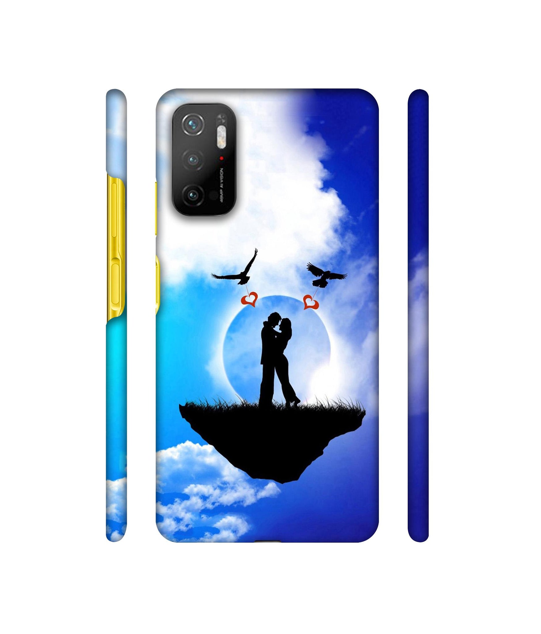 Flying Love Designer Hard Back Cover for Mi Poco M3 Pro 4G / Mi Poco M3 Pro 5G / Redmi Note 10T 5G