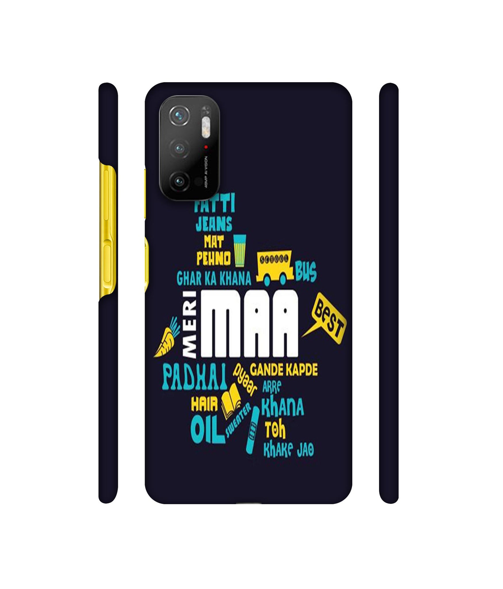 Maa Designer Hard Back Cover for Mi Poco M3 Pro 4G / Mi Poco M3 Pro 5G / Redmi Note 10T 5G