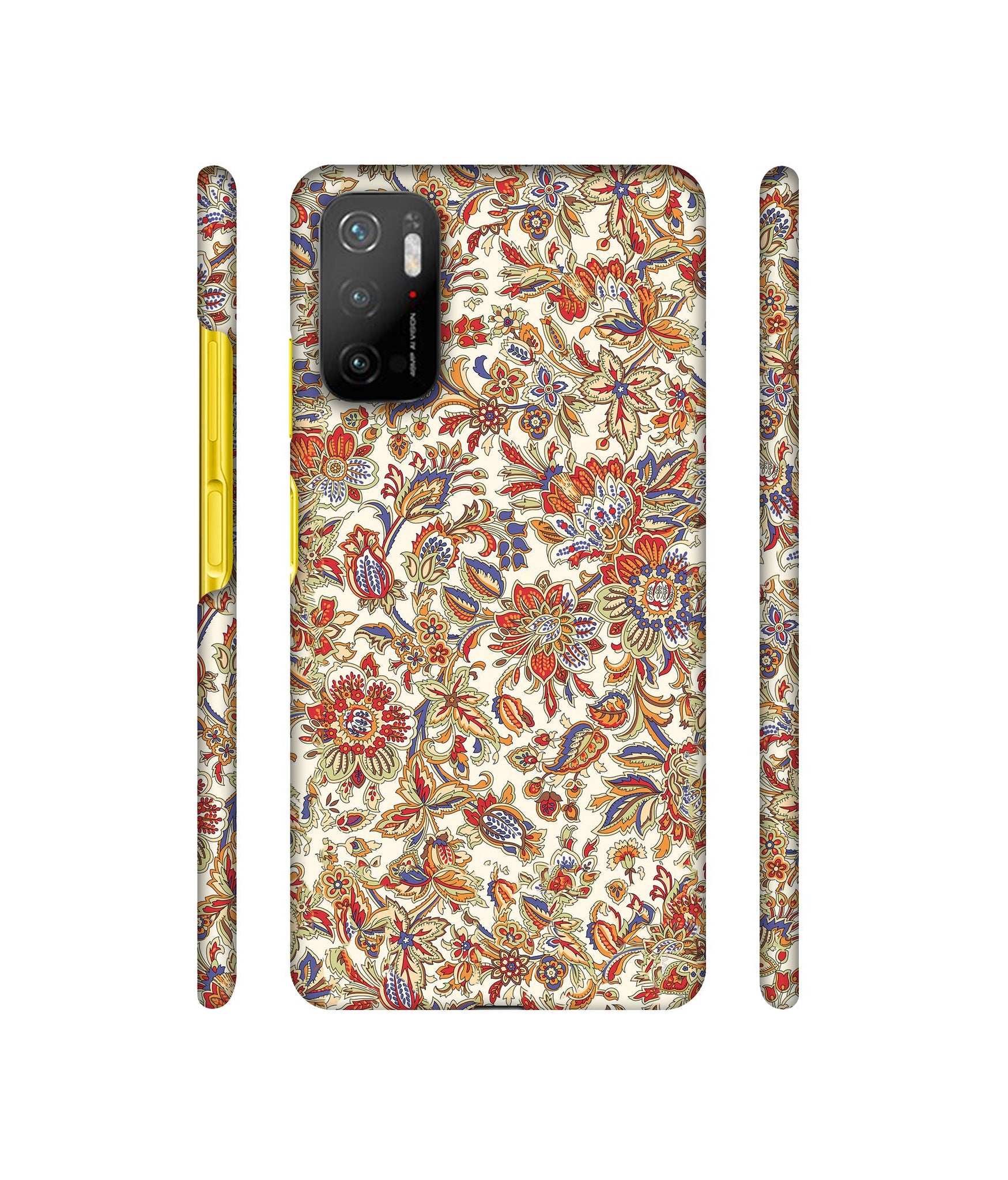Floral Designer Hard Back Cover for Mi Poco M3 Pro 4G / Mi Poco M3 Pro 5G / Redmi Note 10T 5G