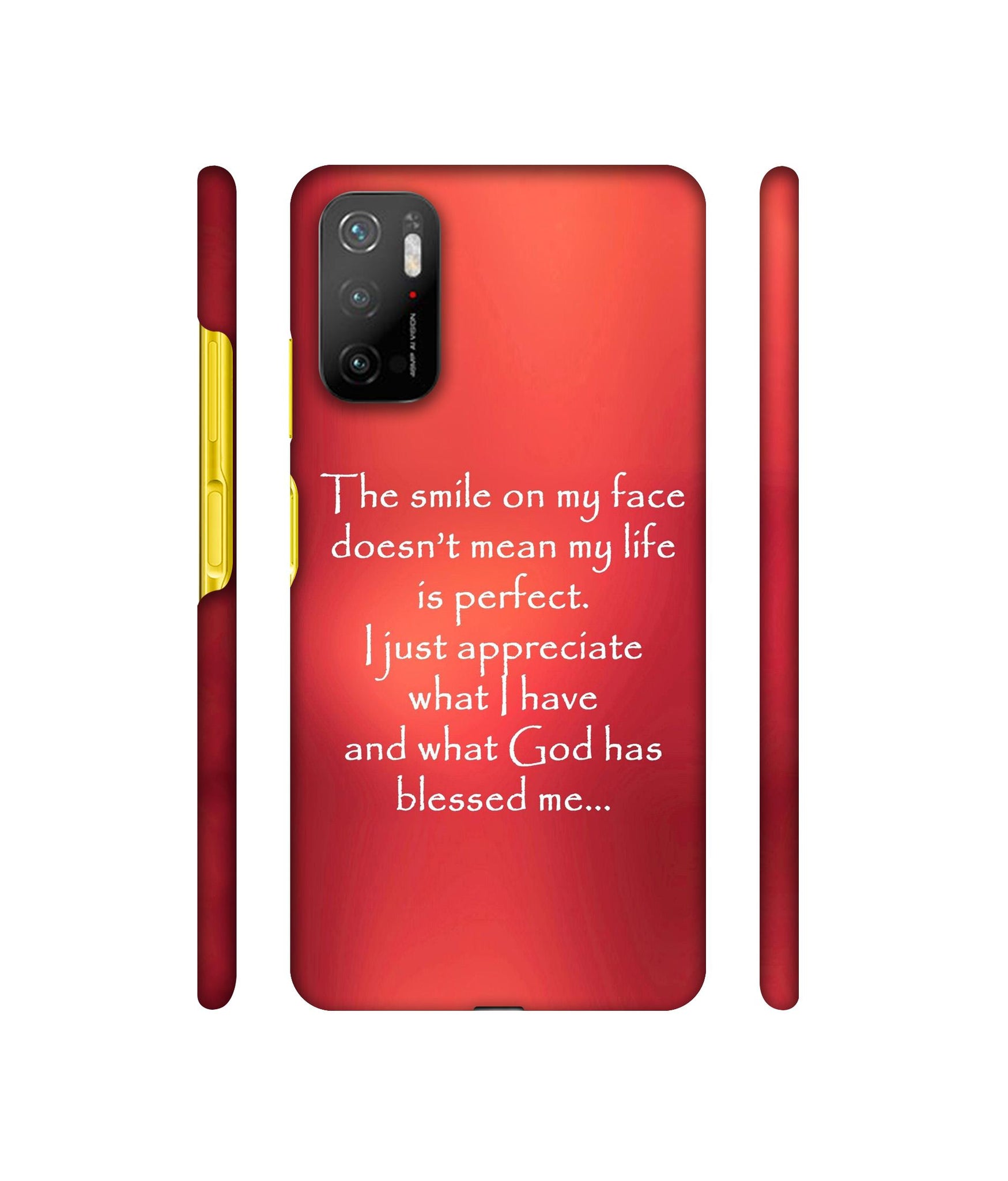 Quotes On Life Designer Hard Back Cover for Mi Poco M3 Pro 4G / Mi Poco M3 Pro 5G / Redmi Note 10T 5G