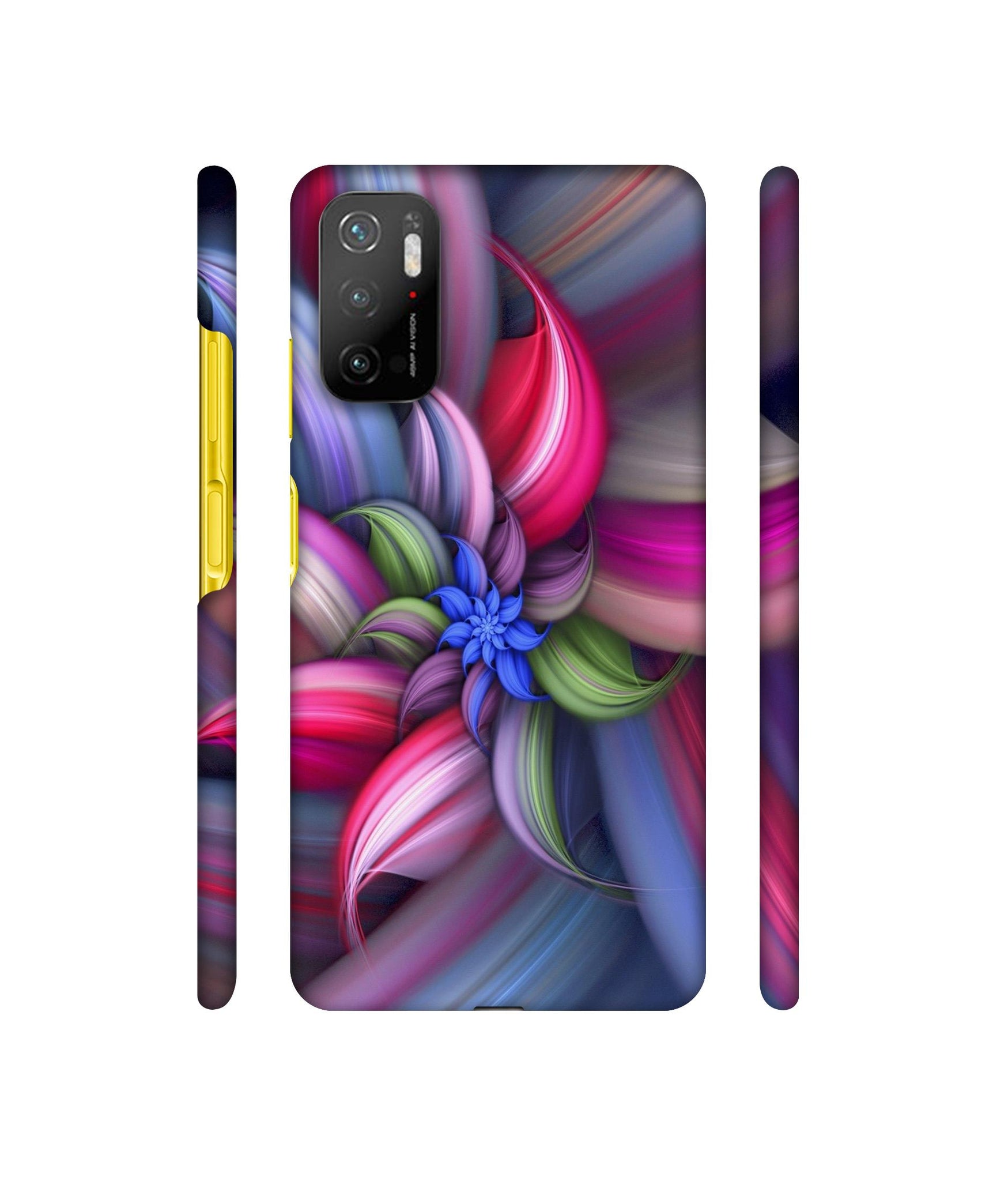 Colorful Flower Designer Hard Back Cover for Mi Poco M3 Pro 4G / Mi Poco M3 Pro 5G / Redmi Note 10T 5G