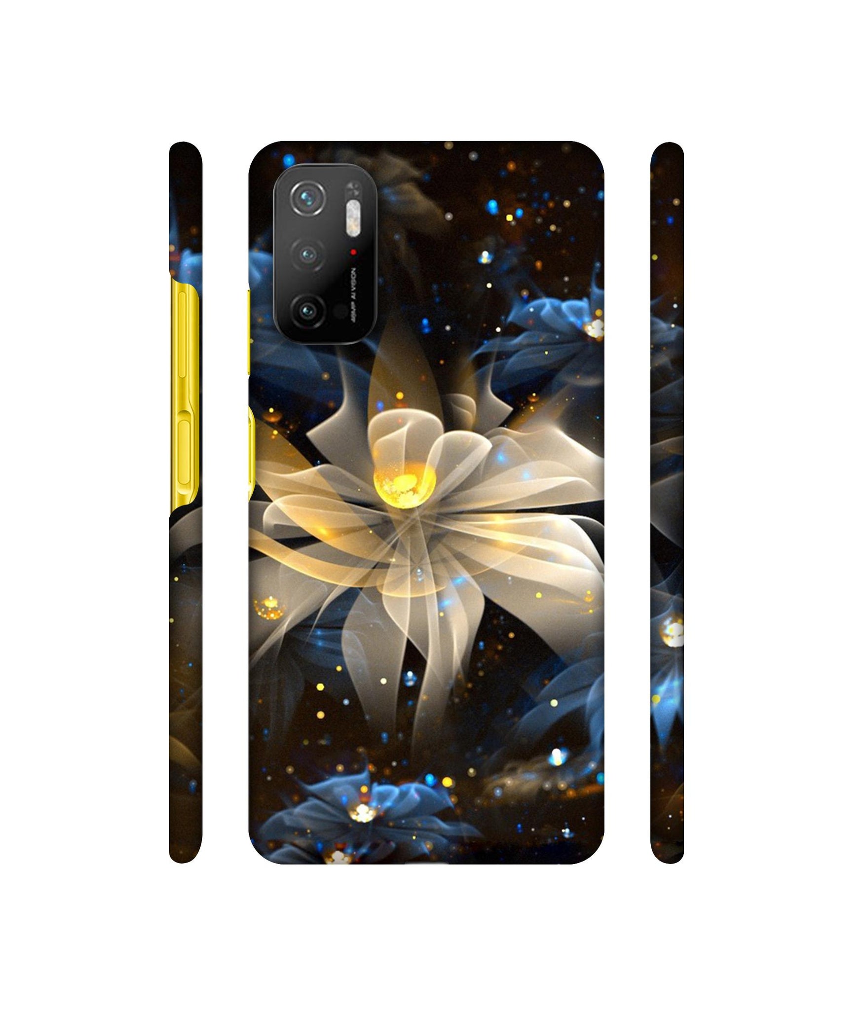 Art Flower Designer Hard Back Cover for Mi Poco M3 Pro 4G / Mi Poco M3 Pro 5G / Redmi Note 10T 5G