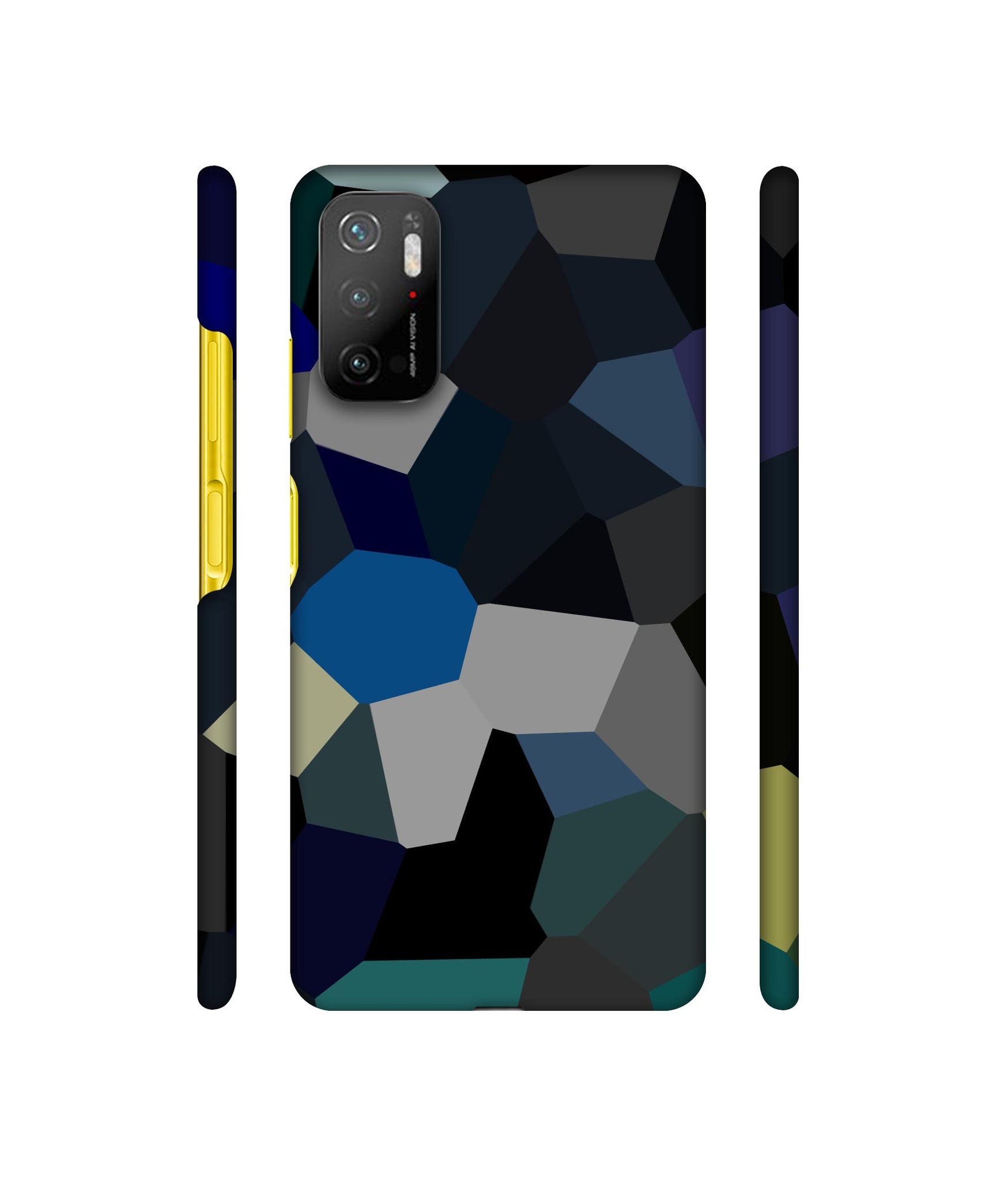 Mathematical Shape Designer Hard Back Cover for Mi Poco M3 Pro 4G / Mi Poco M3 Pro 5G / Redmi Note 10T 5G