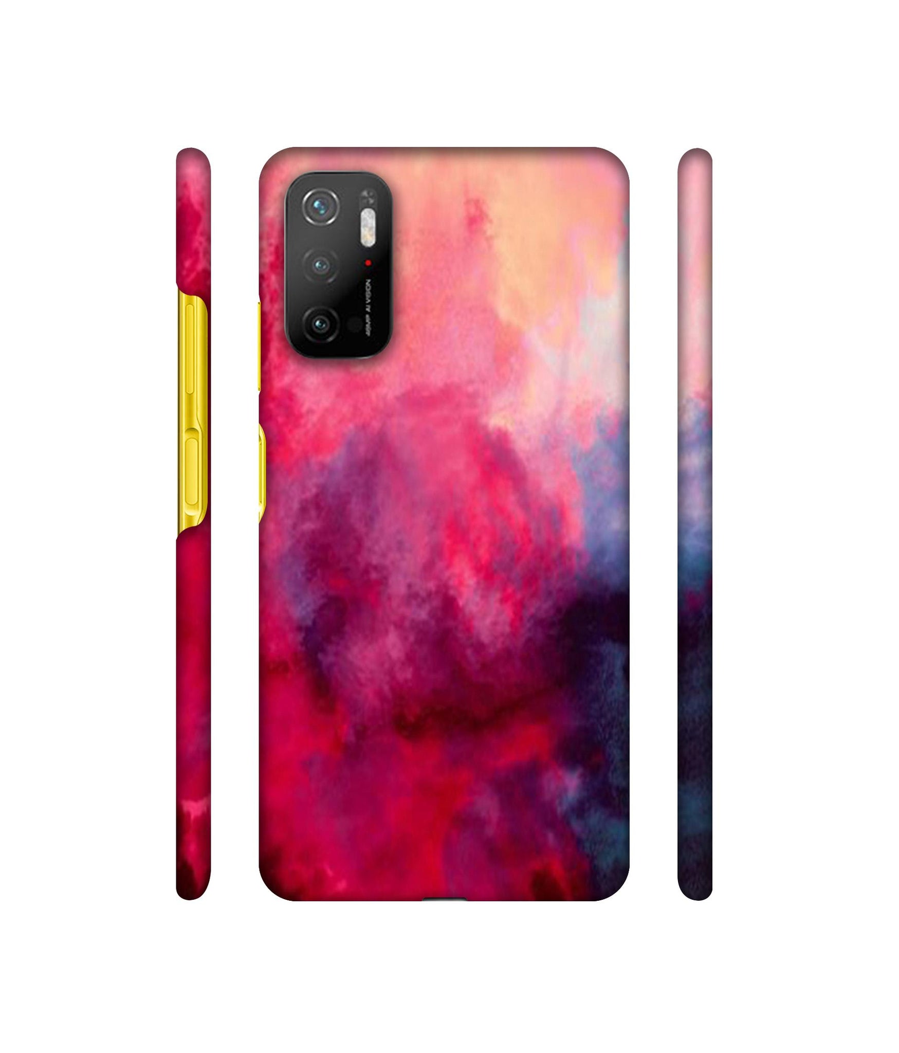 Holi Color Designer Hard Back Cover for Mi Poco M3 Pro 4G / Mi Poco M3 Pro 5G / Redmi Note 10T 5G