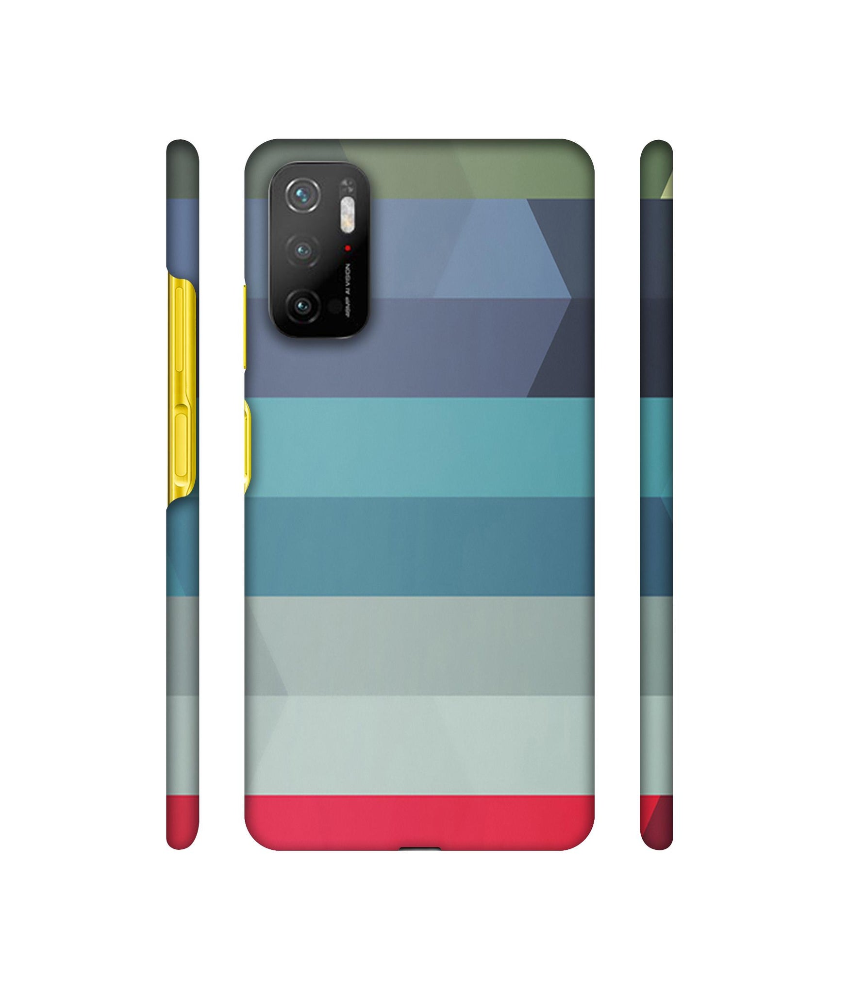 Colorful Lines Designer Hard Back Cover for Mi Poco M3 Pro 4G / Mi Poco M3 Pro 5G / Redmi Note 10T 5G