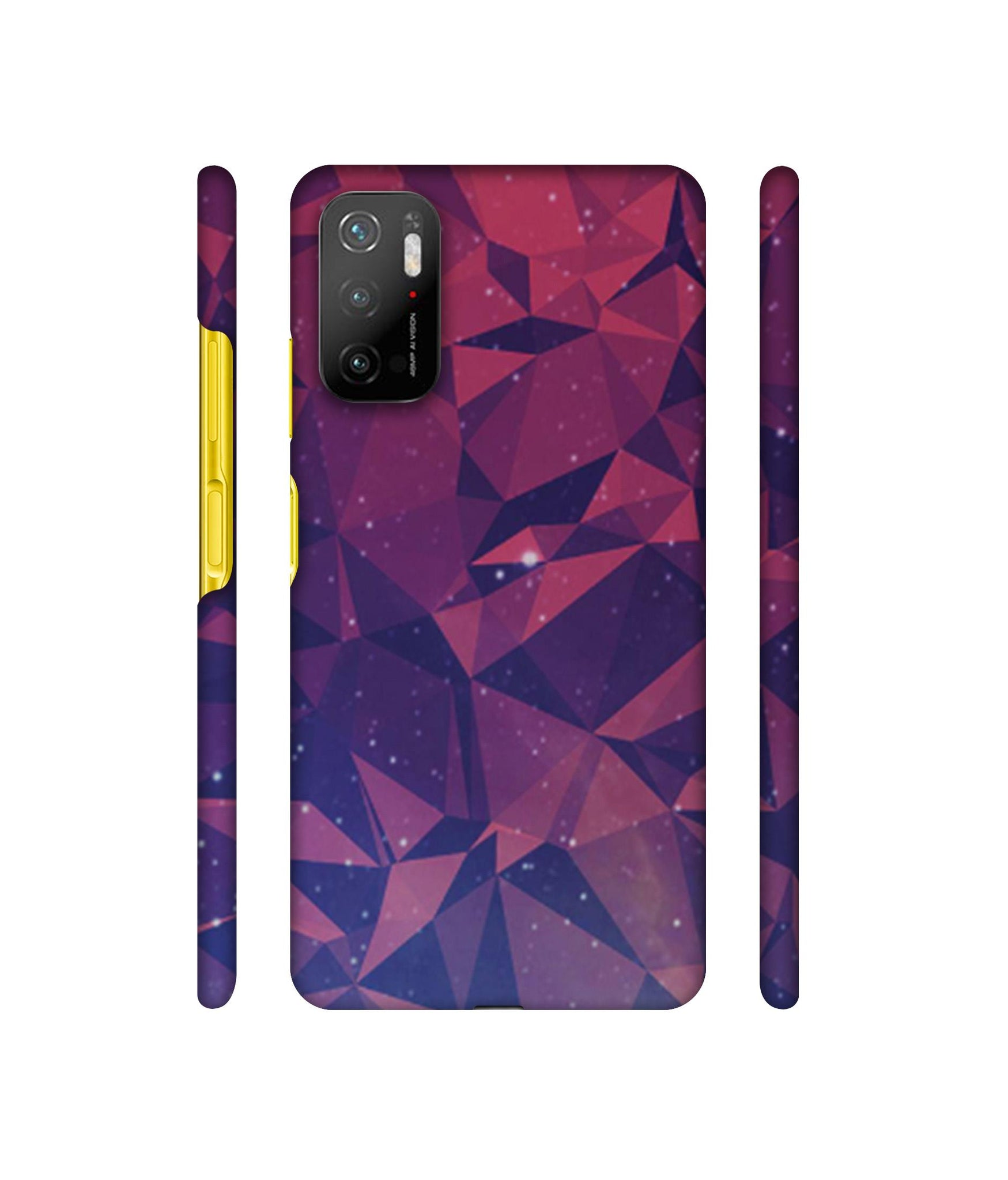 Bad Color Shape Designer Hard Back Cover for Mi Poco M3 Pro 4G / Mi Poco M3 Pro 5G / Redmi Note 10T 5G