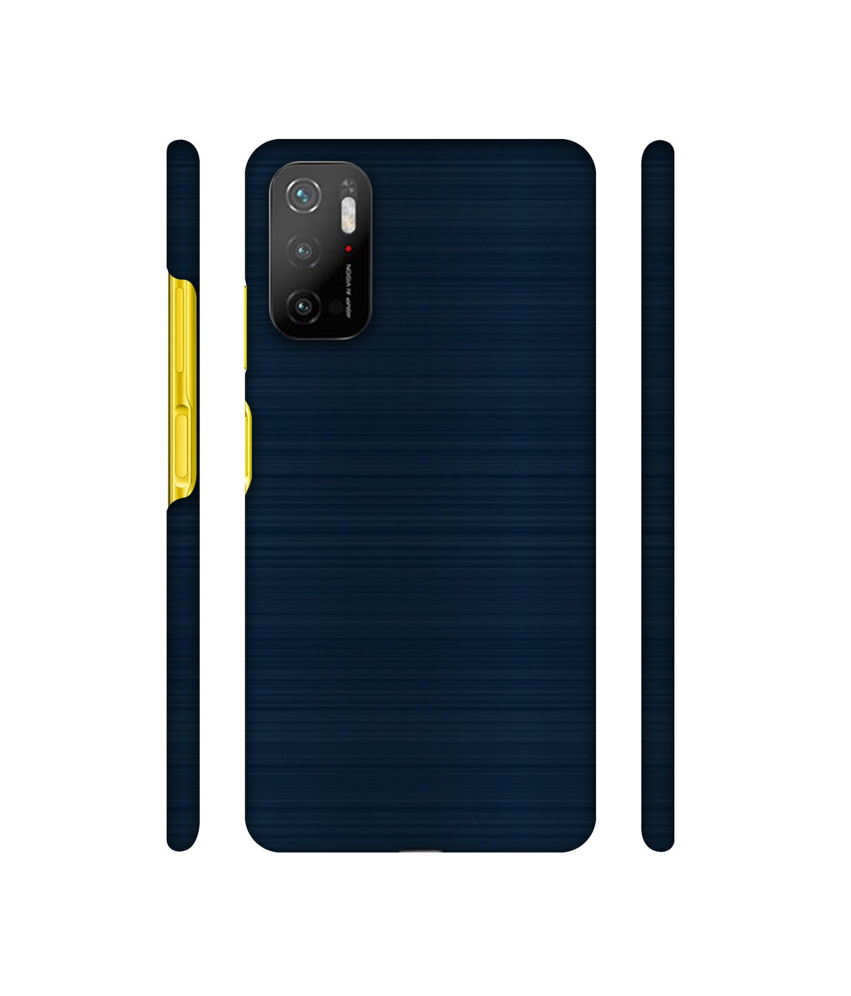 Blue Line Designer Hard Back Cover for Mi Poco M3 Pro 4G / Mi Poco M3 Pro 5G / Redmi Note 10T 5G