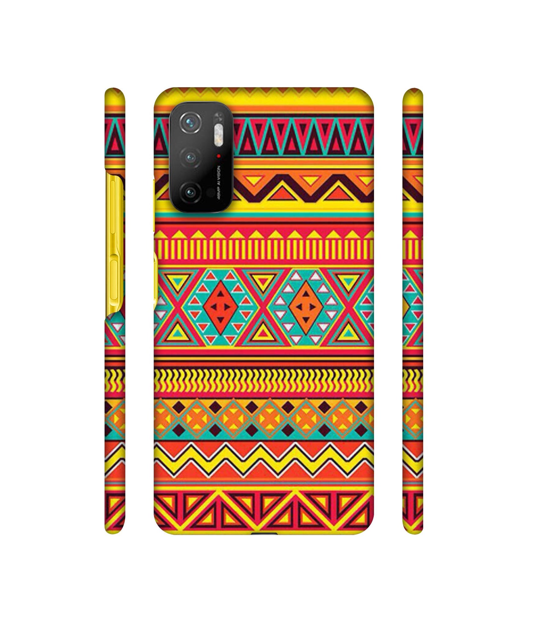 Artistic Rangoli Designer Hard Back Cover for Mi Poco M3 Pro 4G / Mi Poco M3 Pro 5G / Redmi Note 10T 5G