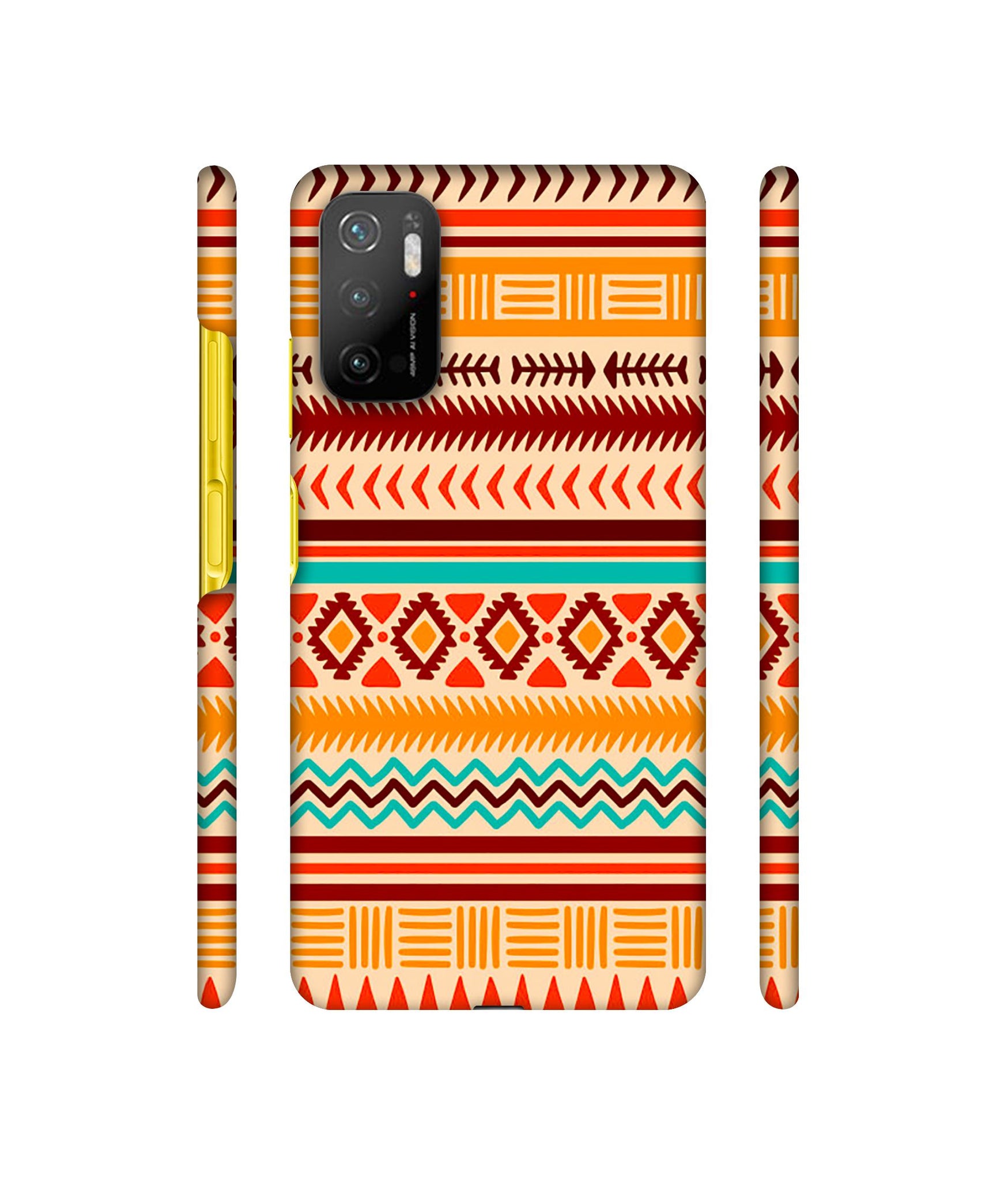 Marathi Rangoli Art Designer Hard Back Cover for Mi Poco M3 Pro 4G / Mi Poco M3 Pro 5G / Redmi Note 10T 5G