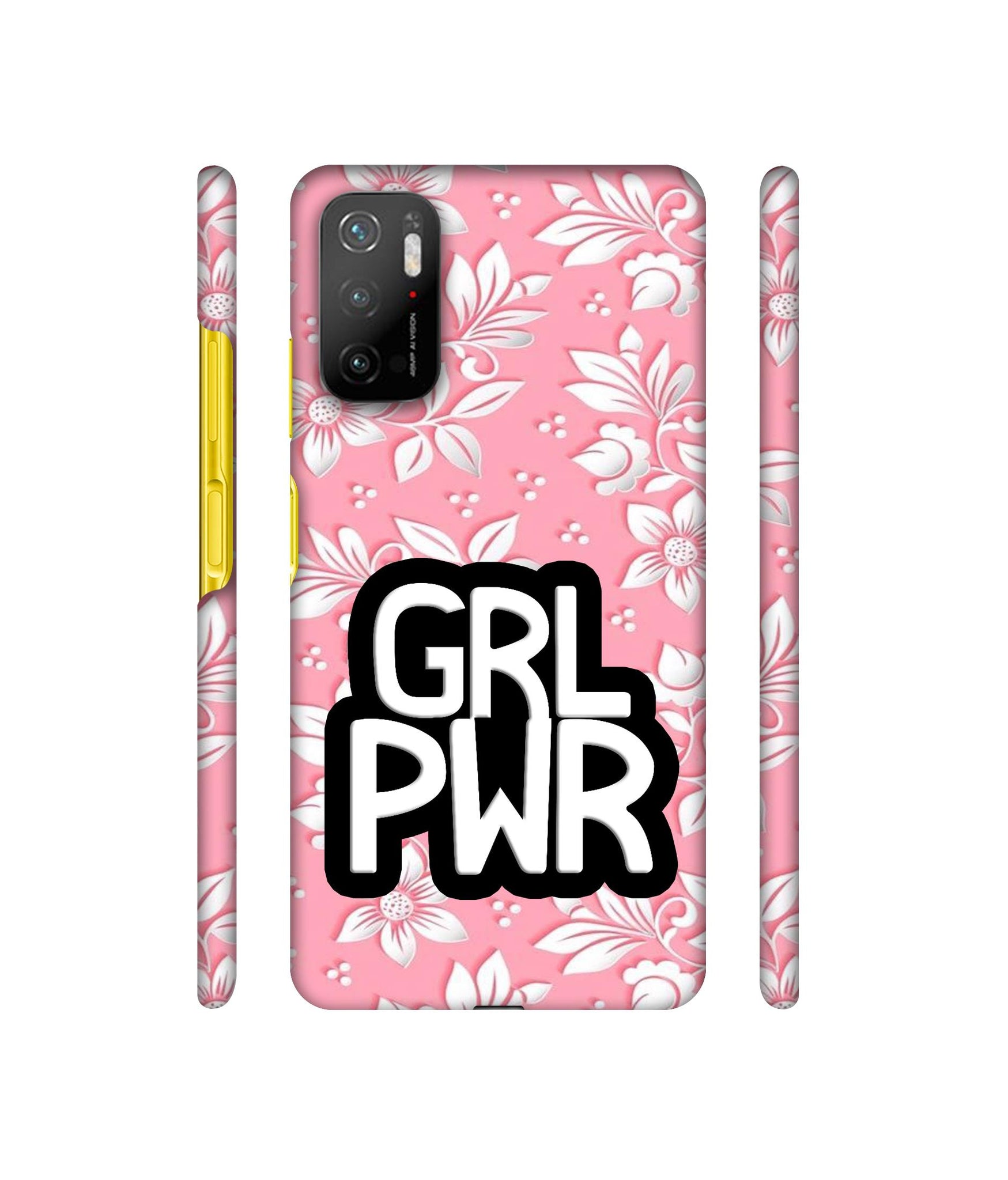 Girl Power Art Designer Hard Back Cover for Mi Poco M3 Pro 4G / Mi Poco M3 Pro 5G / Redmi Note 10T 5G