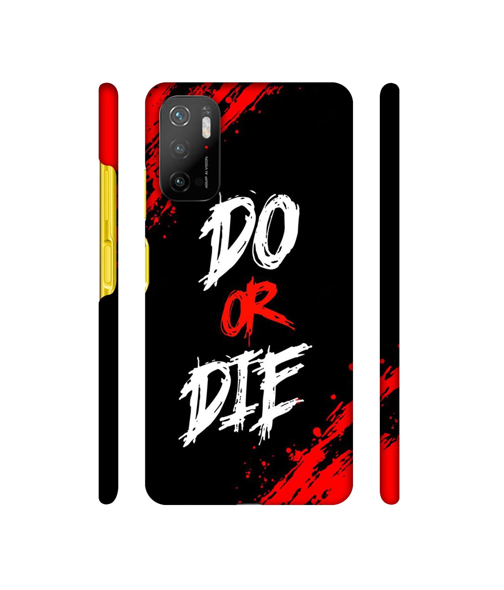 Do Or Die Designer Hard Back Cover for Mi Poco M3 Pro 4G / Mi Poco M3 Pro 5G / Redmi Note 10T 5G