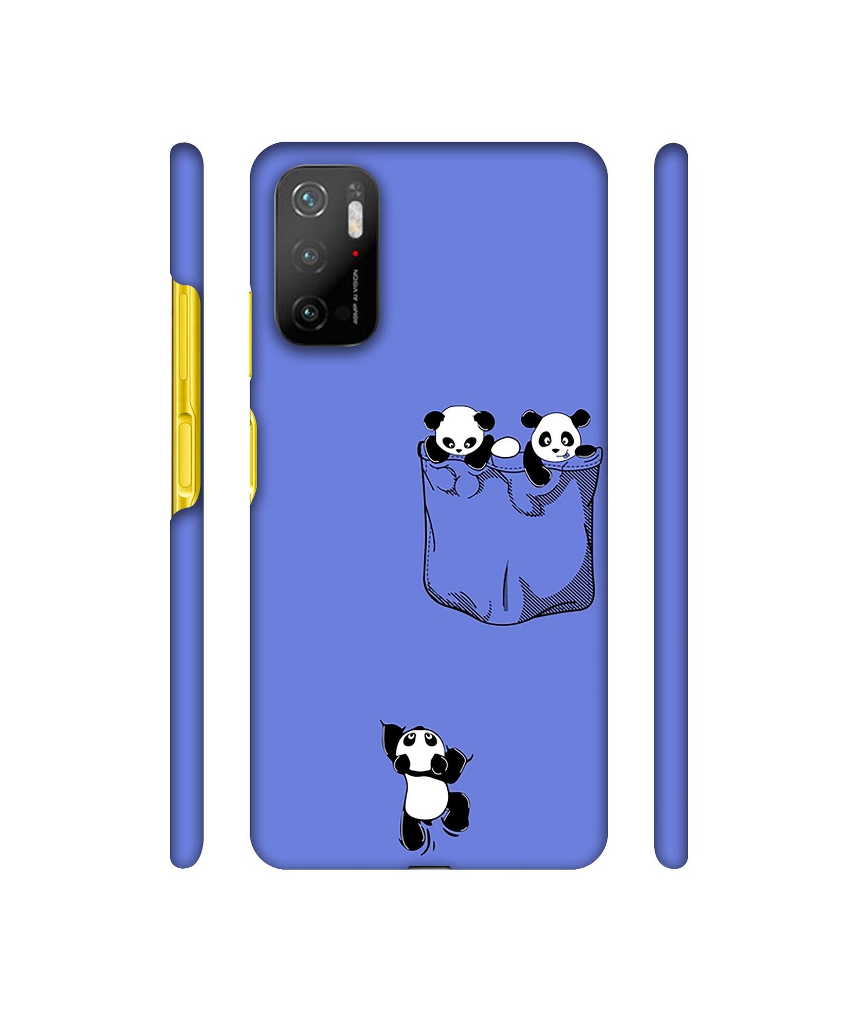 Poket Panda Designer Hard Back Cover for Mi Poco M3 Pro 4G / Mi Poco M3 Pro 5G / Redmi Note 10T 5G