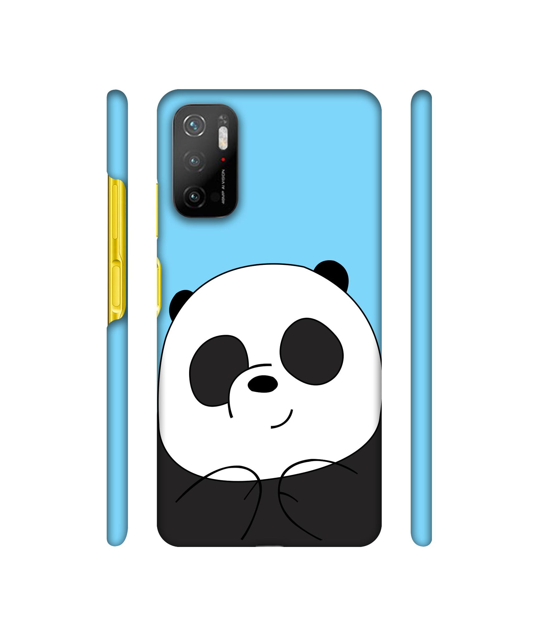 Cute Panda Designer Hard Back Cover for Mi Poco M3 Pro 4G / Mi Poco M3 Pro 5G / Redmi Note 10T 5G