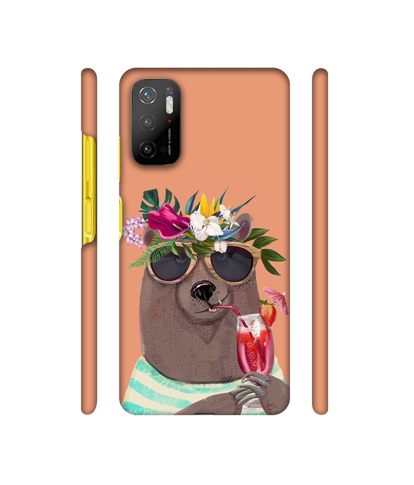 Summer Chill Beer Designer Hard Back Cover for Mi Poco M3 Pro 4G / Mi Poco M3 Pro 5G / Redmi Note 10T 5G