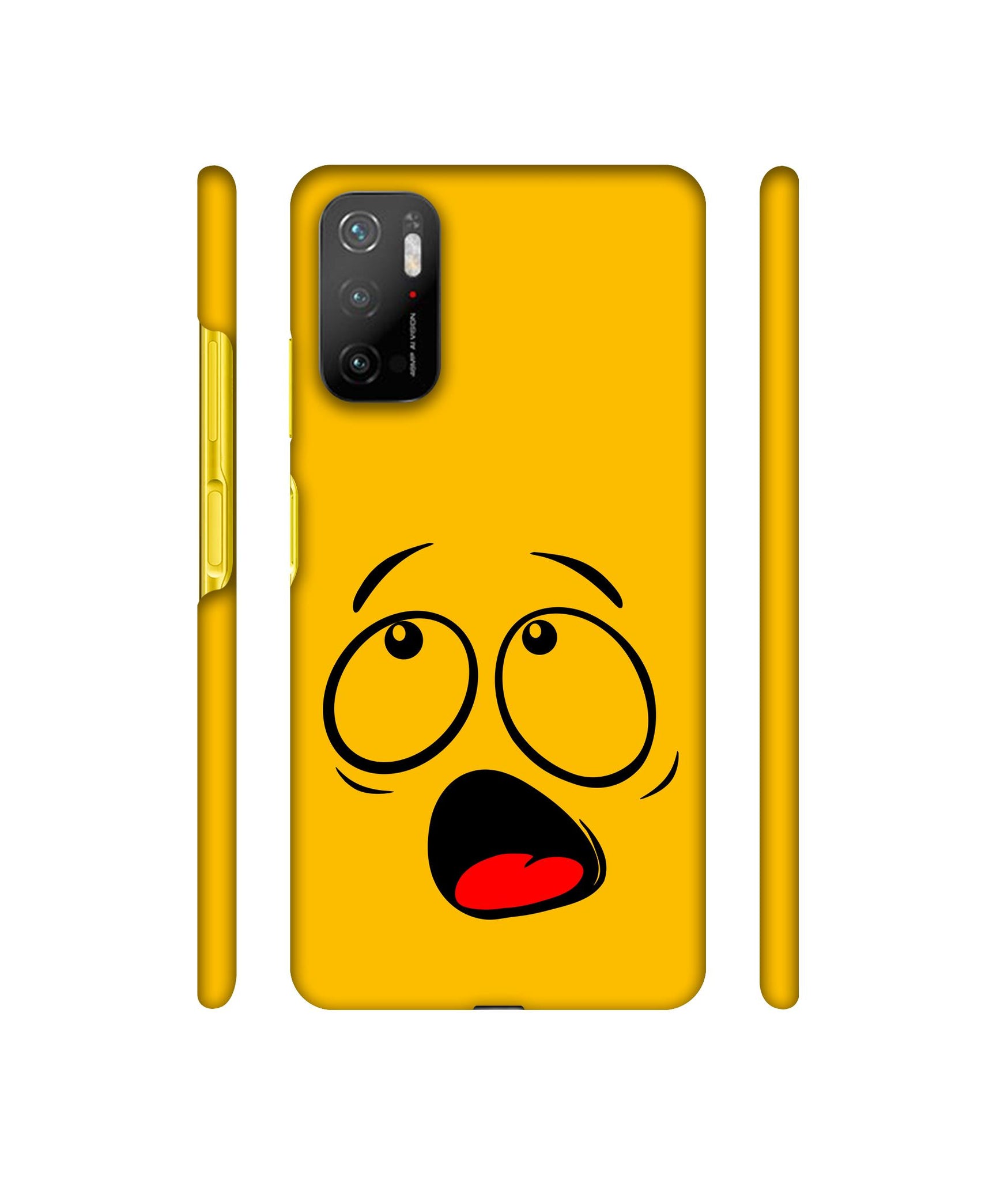 Scary Face Designer Hard Back Cover for Mi Poco M3 Pro 4G / Mi Poco M3 Pro 5G / Redmi Note 10T 5G