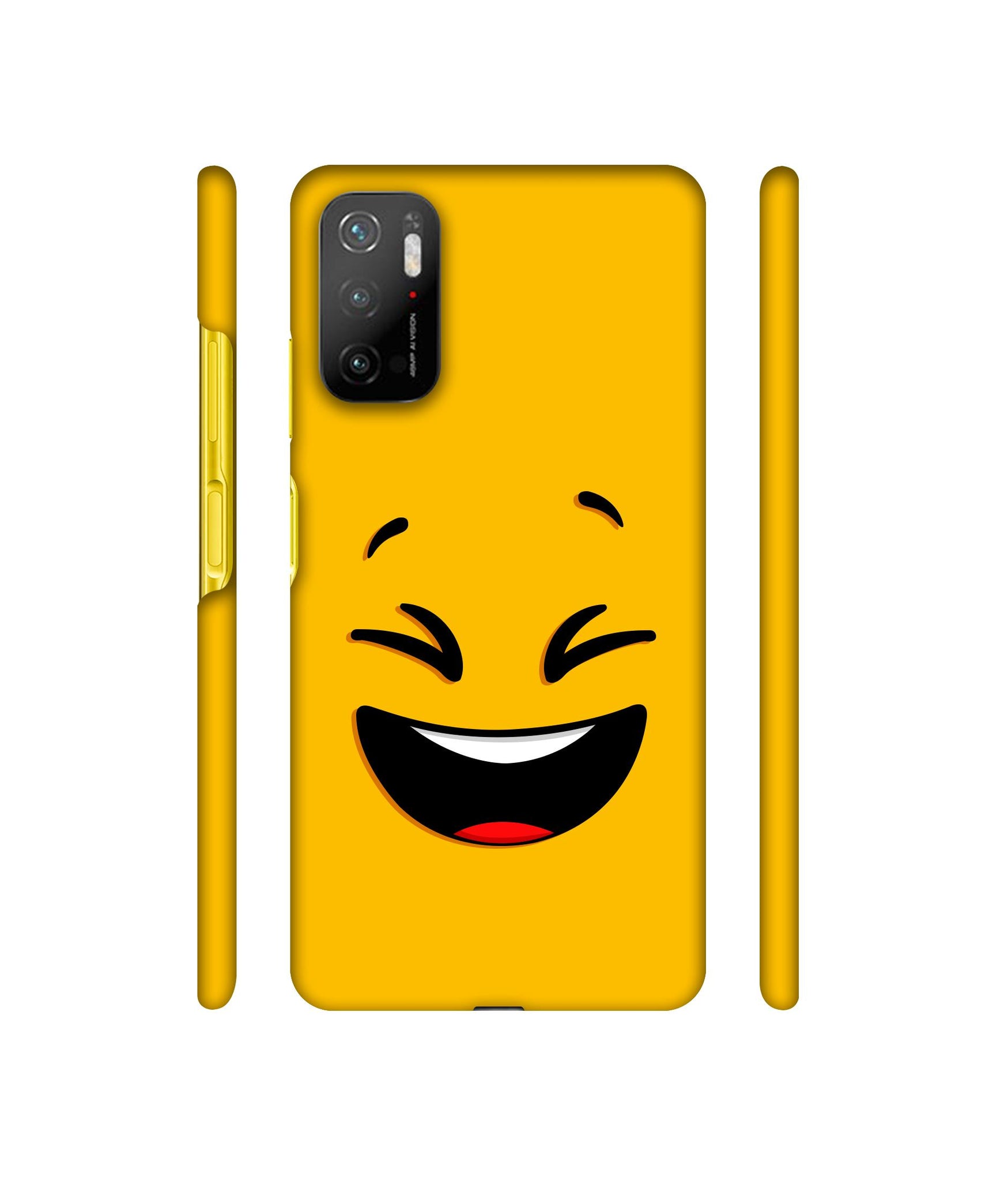 Smile Face1 Designer Hard Back Cover for Mi Poco M3 Pro 4G / Mi Poco M3 Pro 5G / Redmi Note 10T 5G