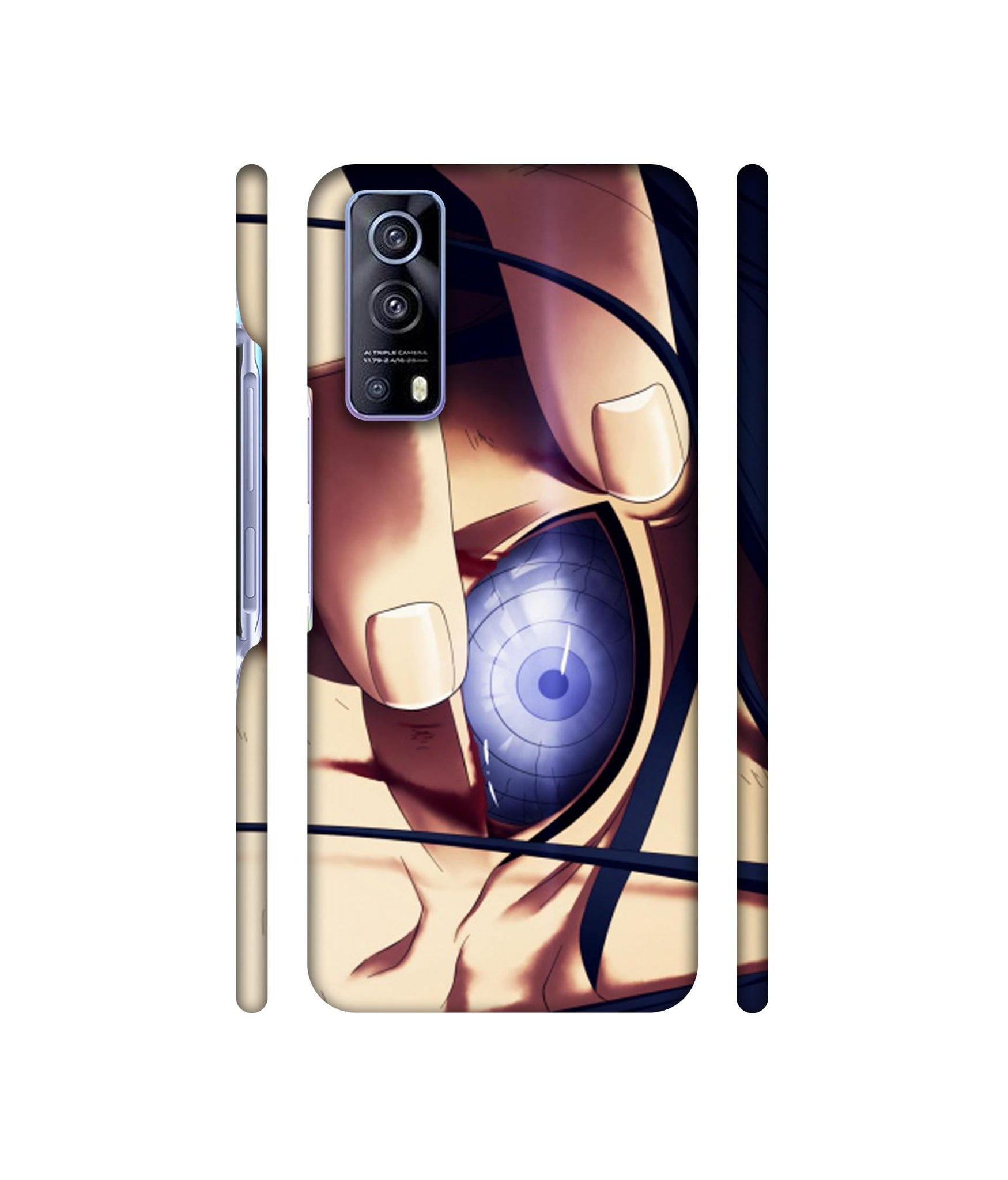Anime Naruto Eye Designer Hard Back Cover for Vivo iQOO Z3